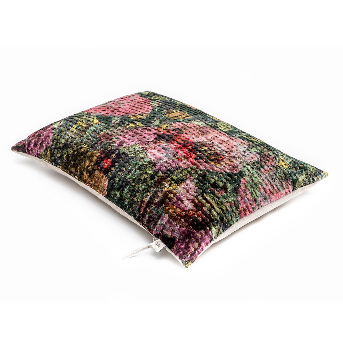 Mrs.Me Sierkussen Bloom Velours Lilac Green 45 x 60 cm Mrs.Me Sierkussen Bloom Velours Lilac Green 45 x 60 cm