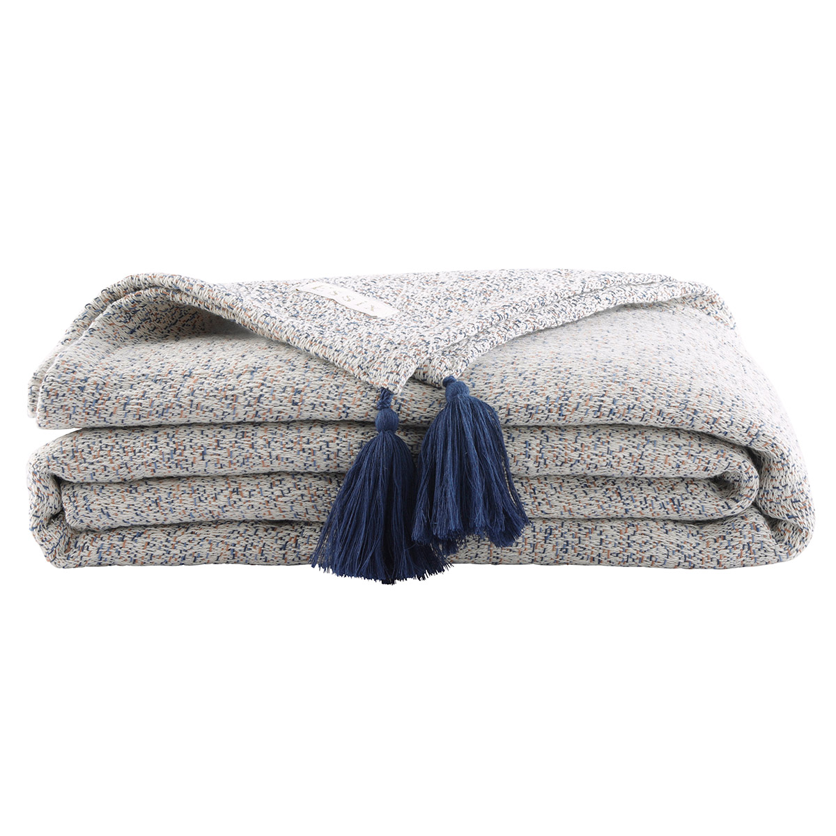 Essix Plaid Folk Katoen Beige 130 x 170 cm Essix Plaid Folk Katoen Beige 130 x 170 cm