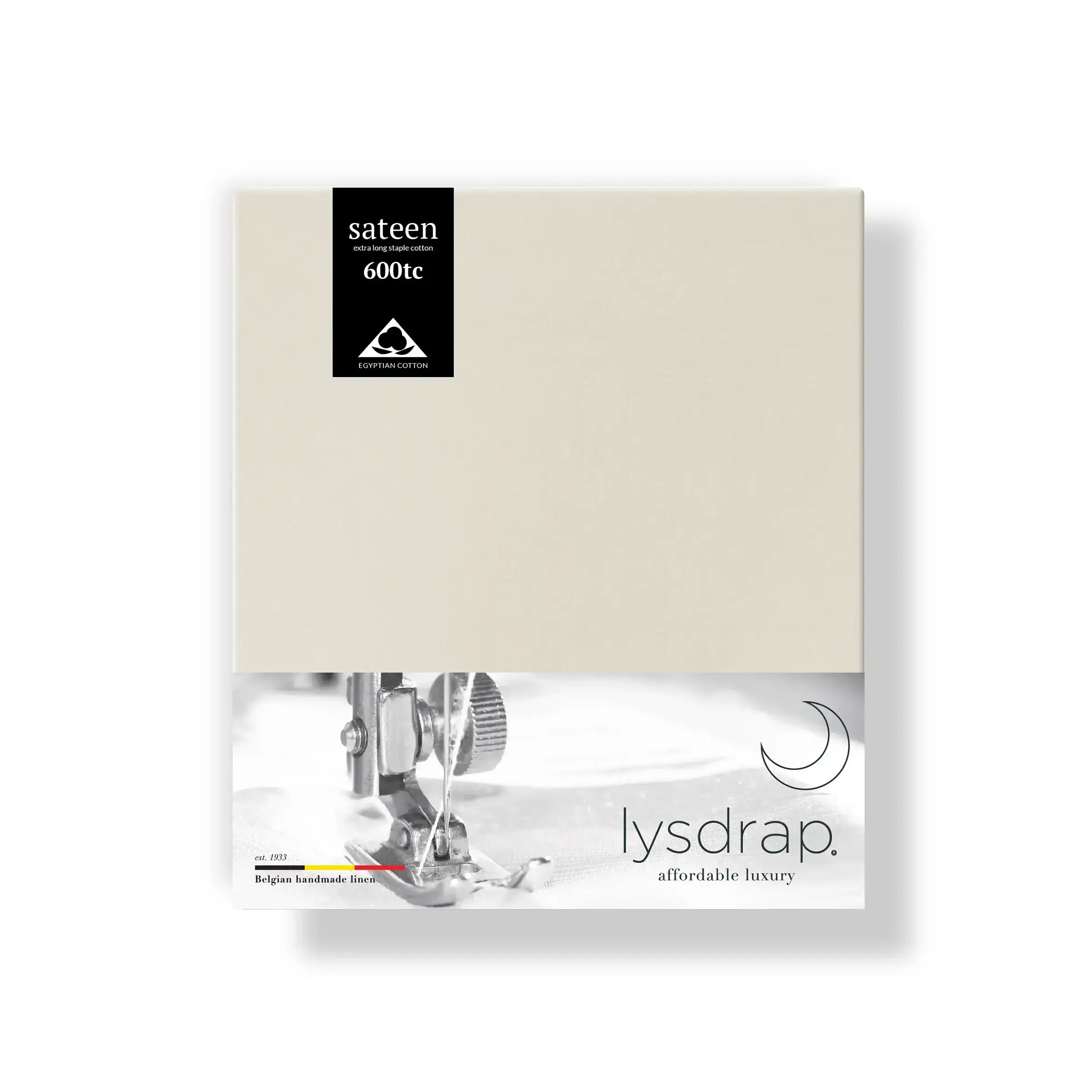 Lysdrap Kussensloop Virgo Satijn 600TC Champagne Lysdrap Kussensloop Virgo Satijn 600TC Champagne