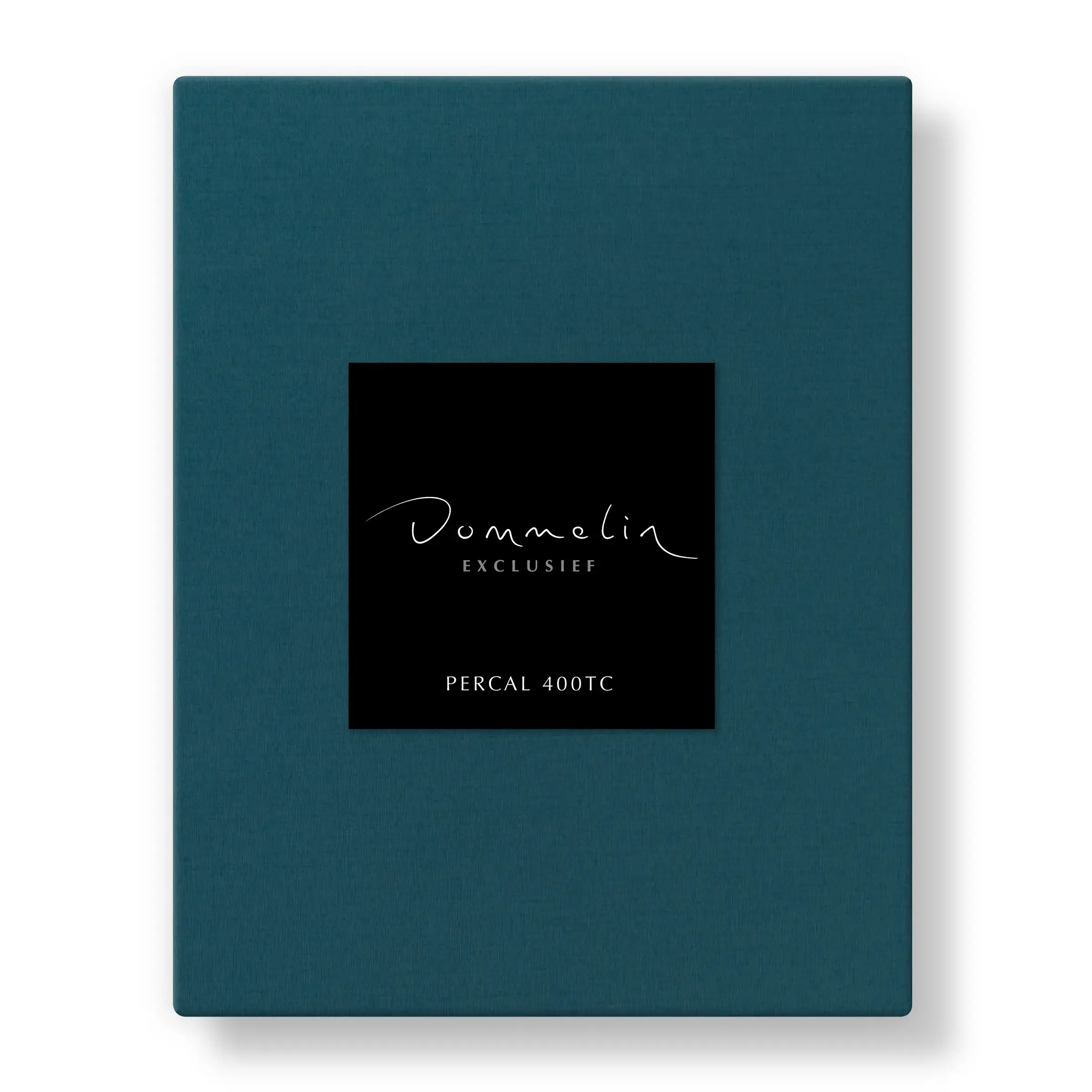 Dommelin Dubbel Split Hoeslaken Percal 400TC Azuur Dommelin Dubbel Split Hoeslaken Percal 400TC Azuur