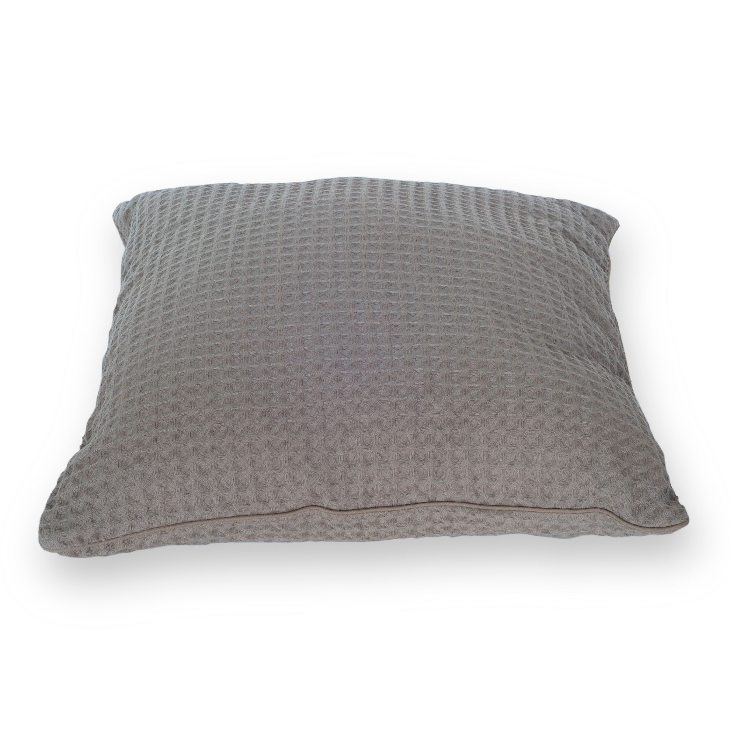 Dommelin Sierkussenhoes Bari Katoen Taupe Dommelin Sierkussenhoes Bari Katoen Taupe