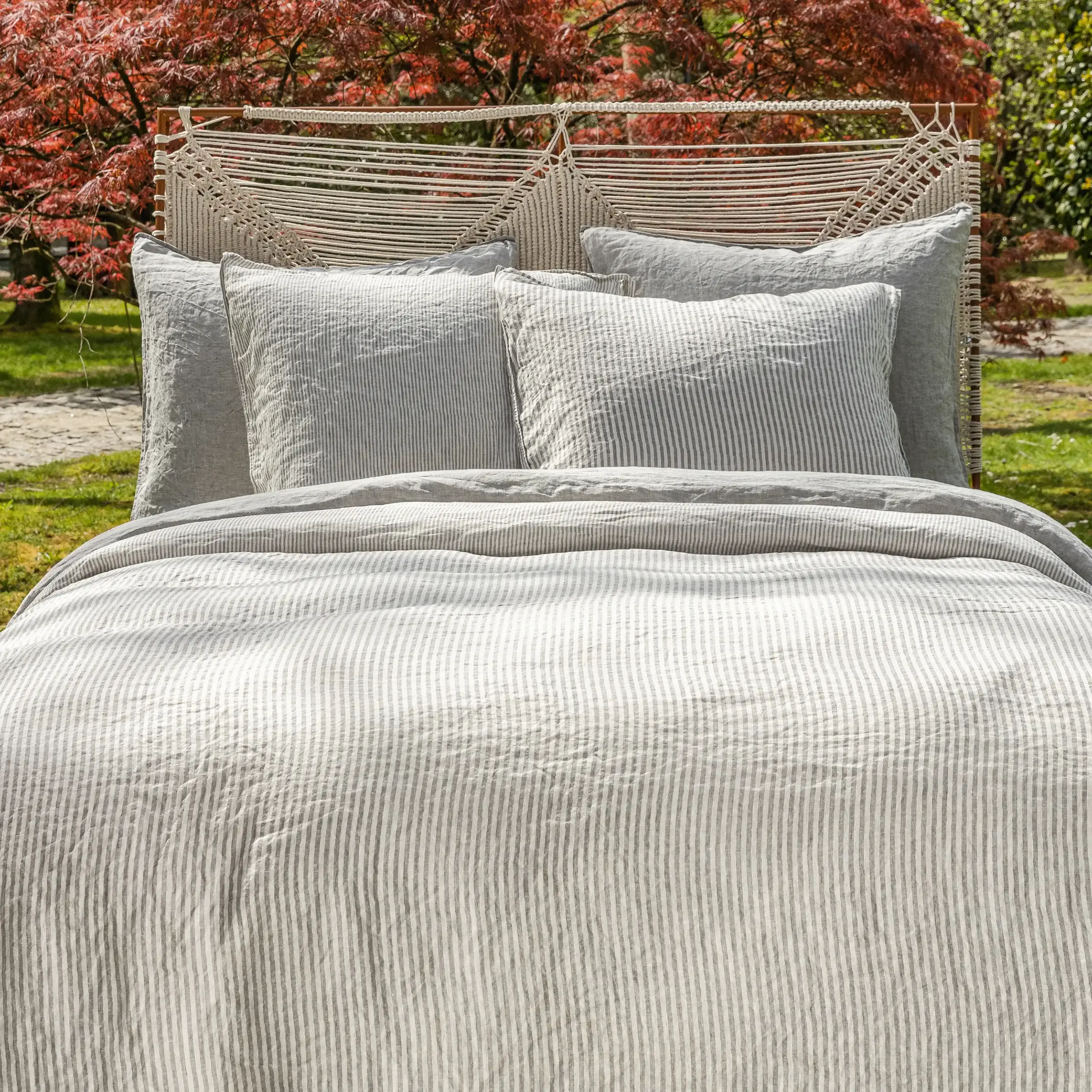 Dommelin Dekbedovertrekset Doppio Stonewashed Linnen