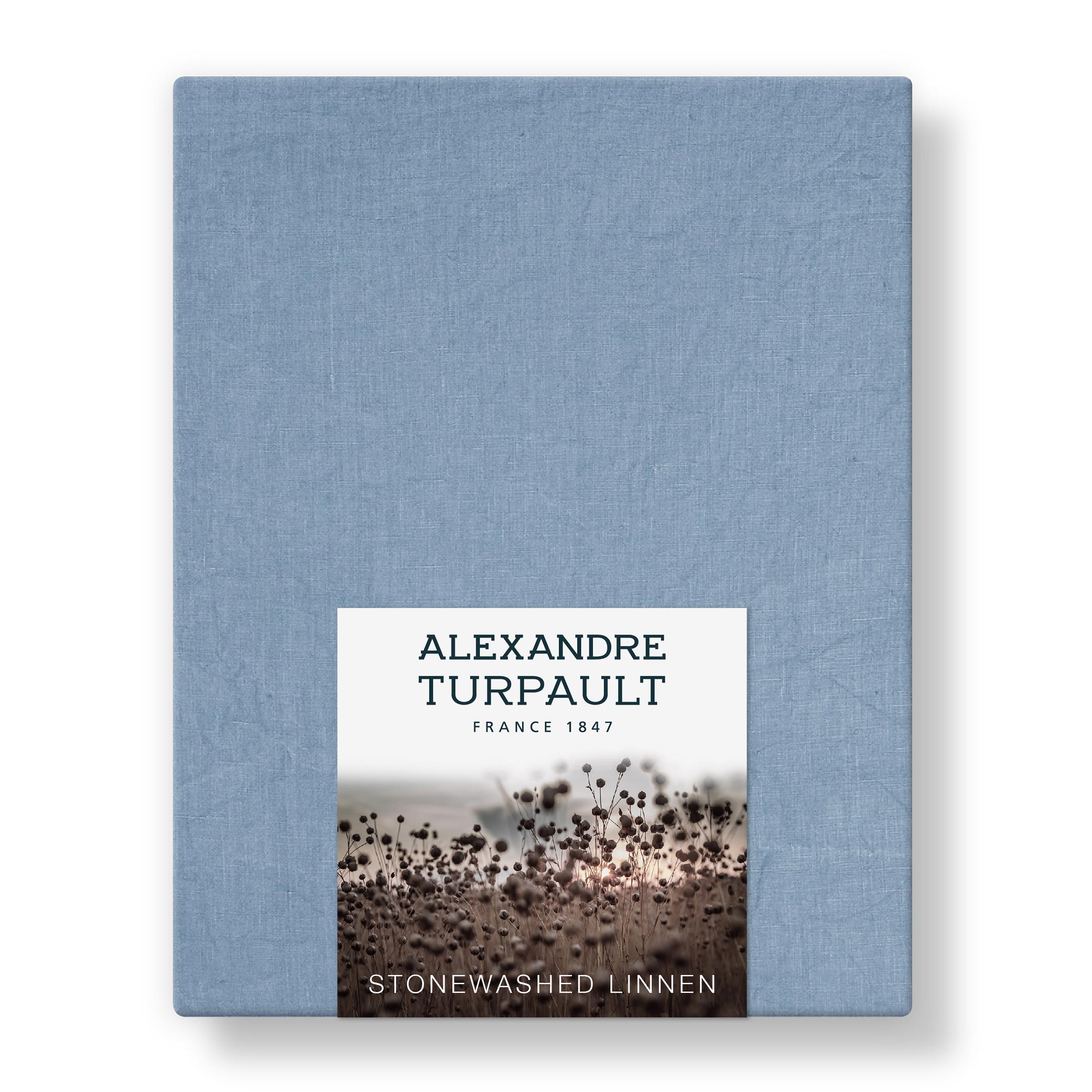 Alexandre Turpault Laken Nouvelle Vague Stonewashed Linnen Cascade 270 x 300 cm Alexandre Turpault Laken Nouvelle Vague Stonewashed Linnen Cascade 270 x 300 cm