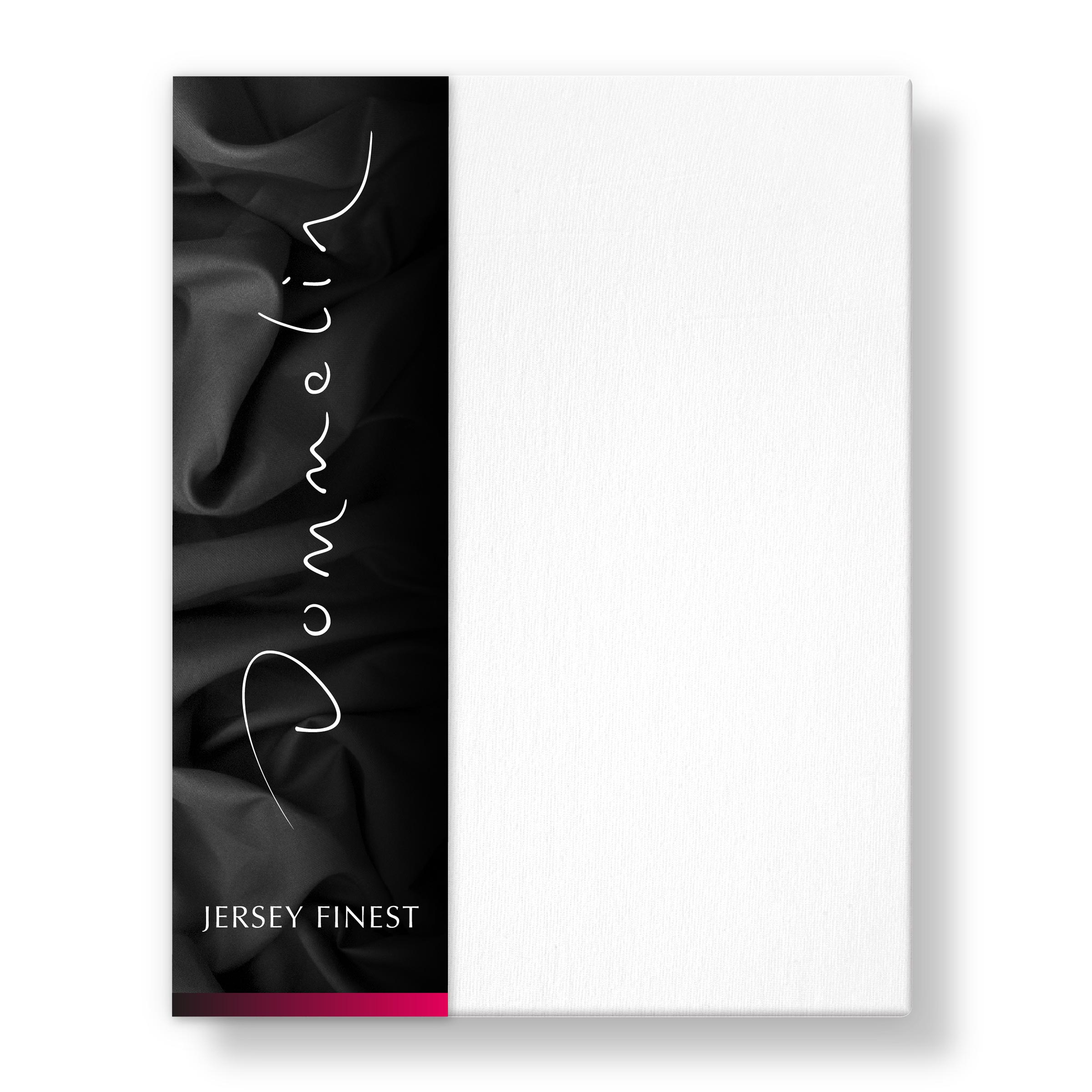 Dommelin Dubbel Split Hoeslaken Jersey Finest Wit Dommelin Dubbel Split Hoeslaken Jersey Finest Wit