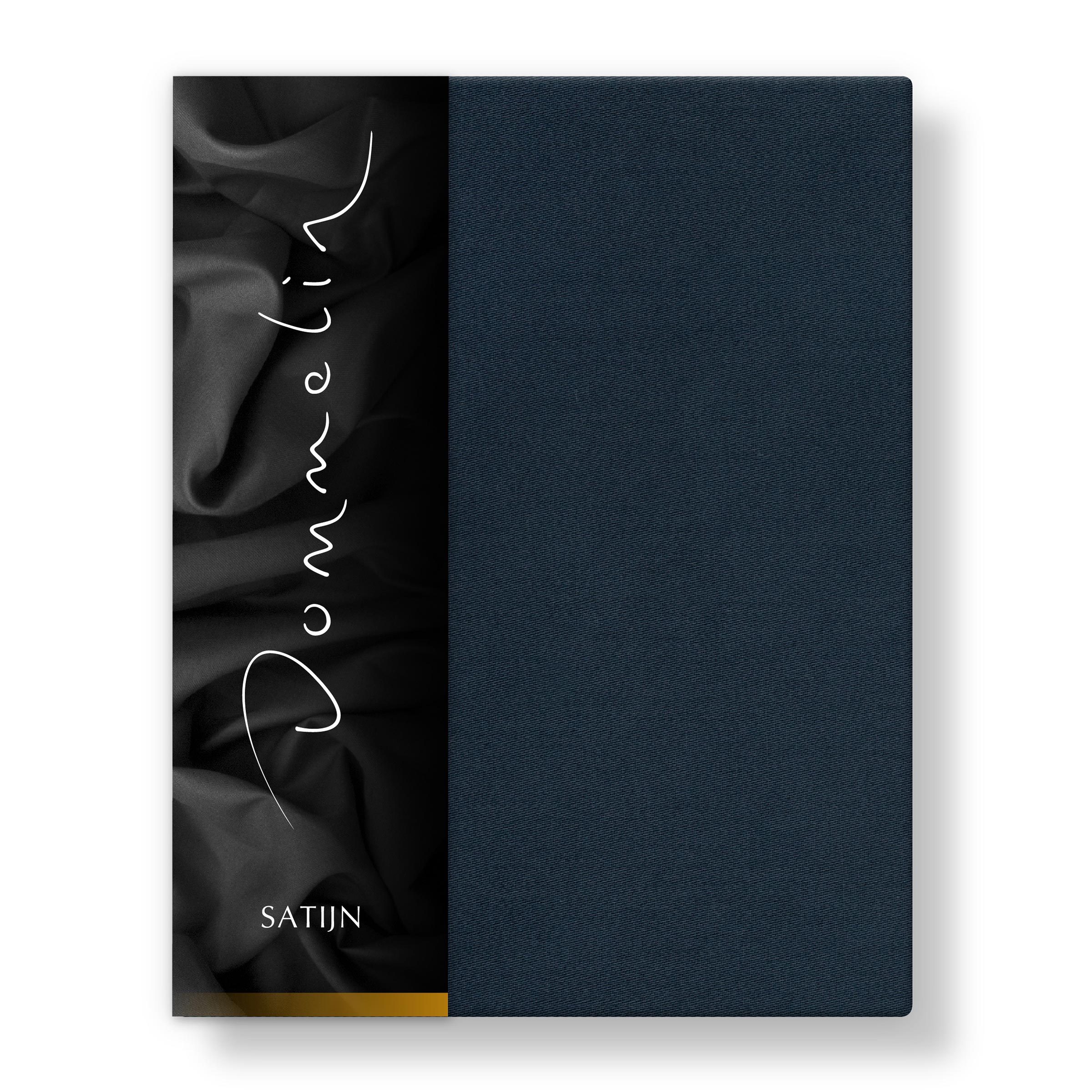 Dommelin Topper Hoeslaken Satijn 300TC Nachtblauw