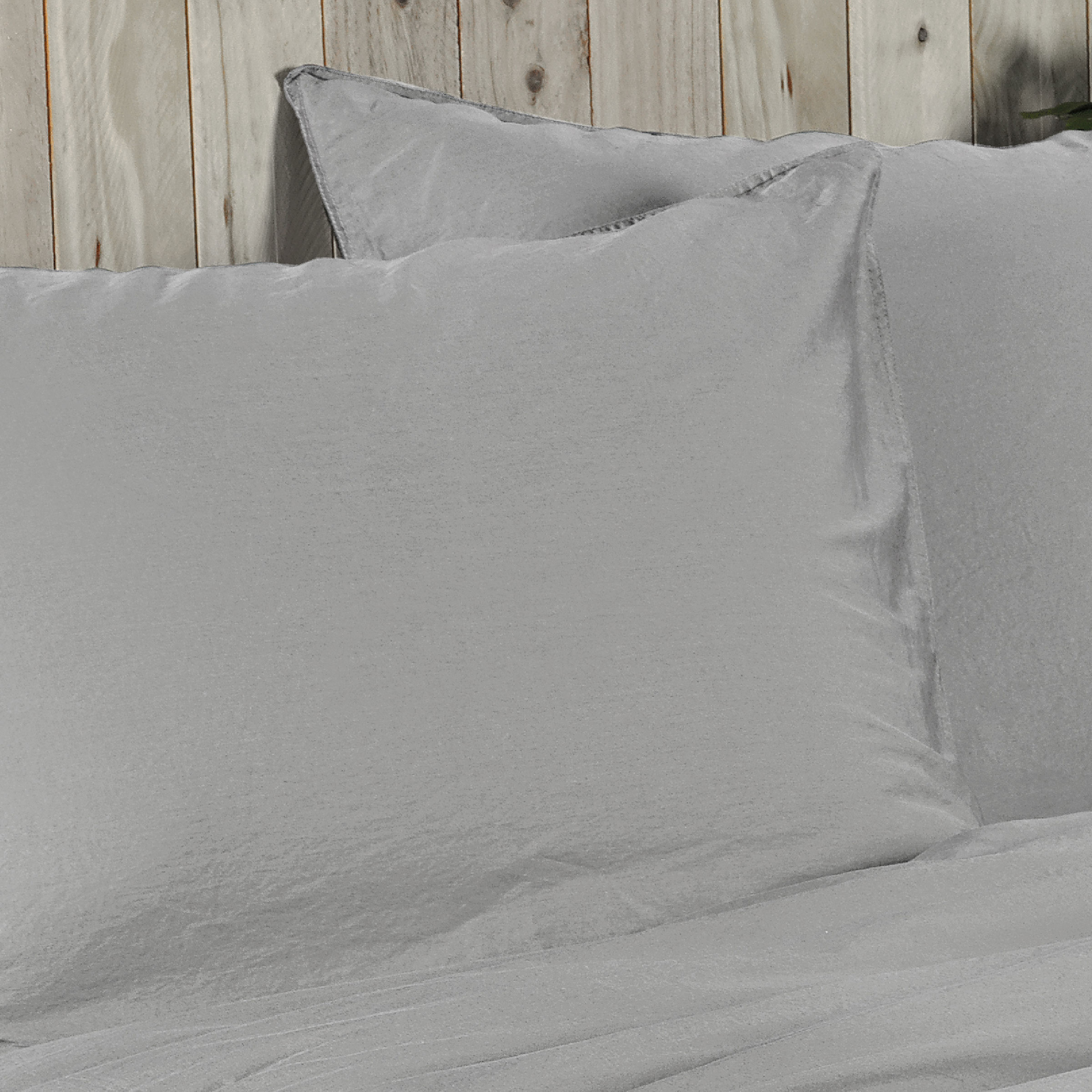 Dommelin Kussensloop Lavado Stonewashed Satijn 300TC Zilver 60 x 70 cm Dommelin Kussensloop Lavado Stonewashed Satijn 300TC Zilver 60 x 70 cm