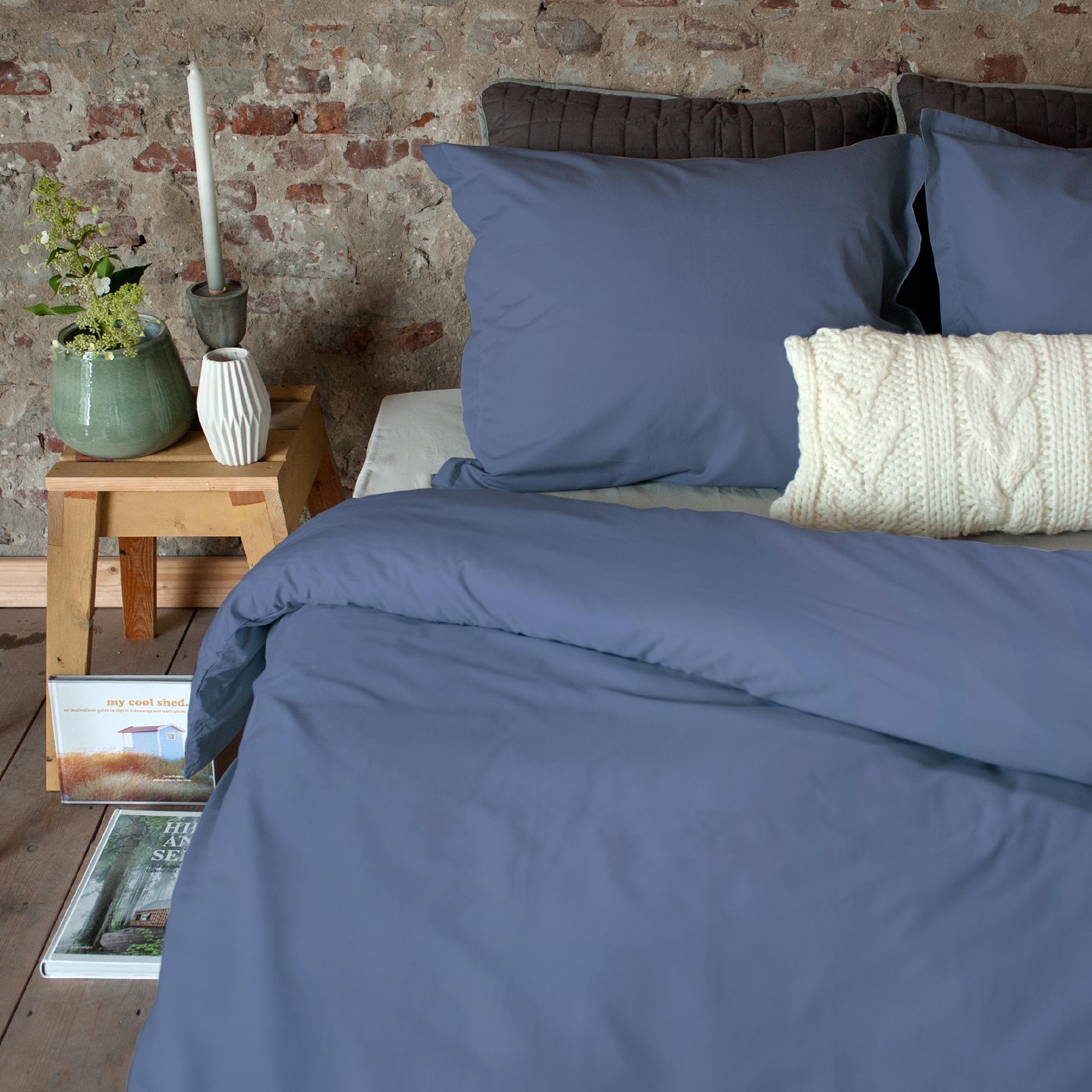 Dommelin Dekbedovertrek Set Percal 400TC Celestien  Dommelin Dekbedovertrek Set Percal 400TC Celestien