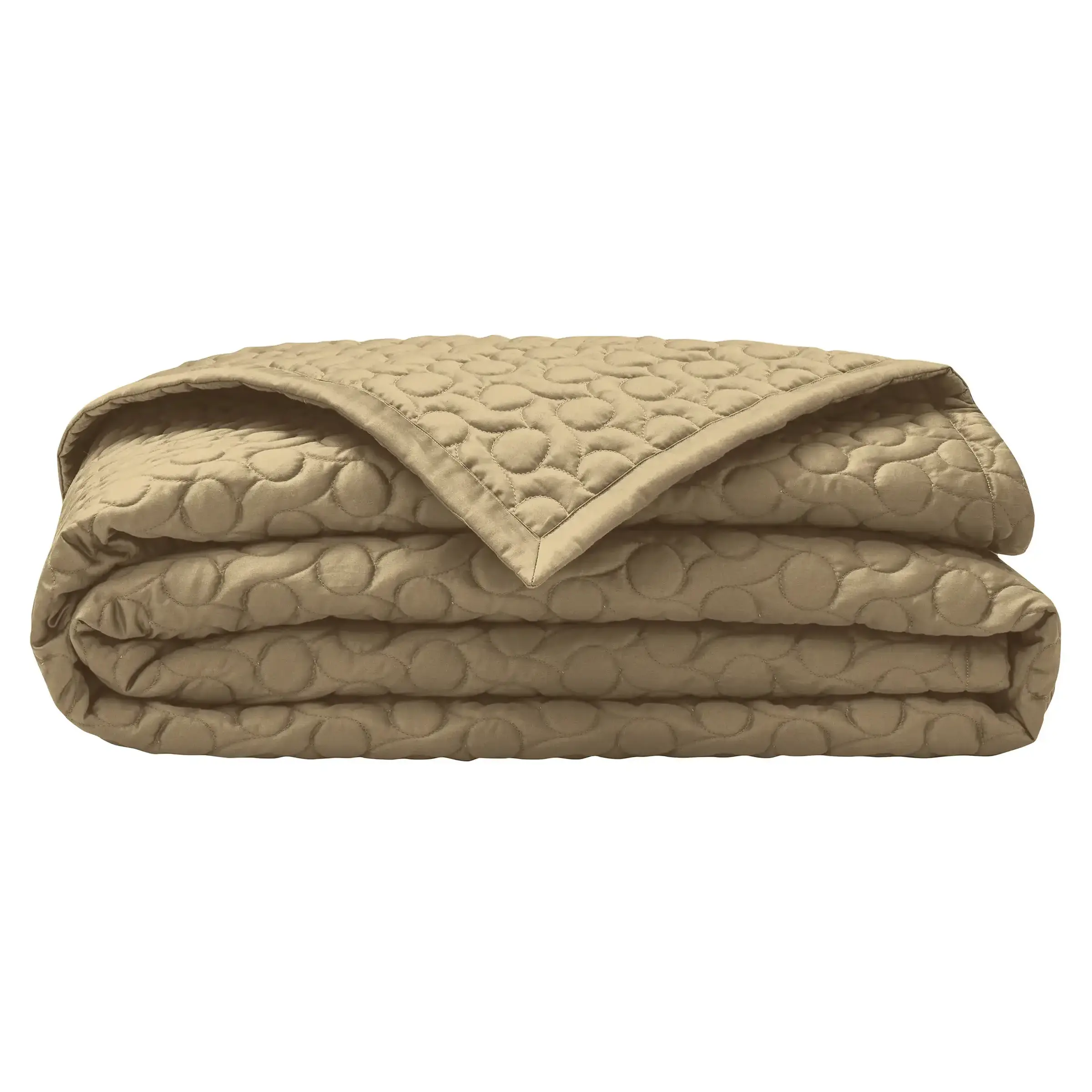 Alexandre Turpault Sprei Poesie Satijn Desert 260 x 240 cm Alexandre Turpault Sprei Poesie Satijn Desert 260 x 240 cm