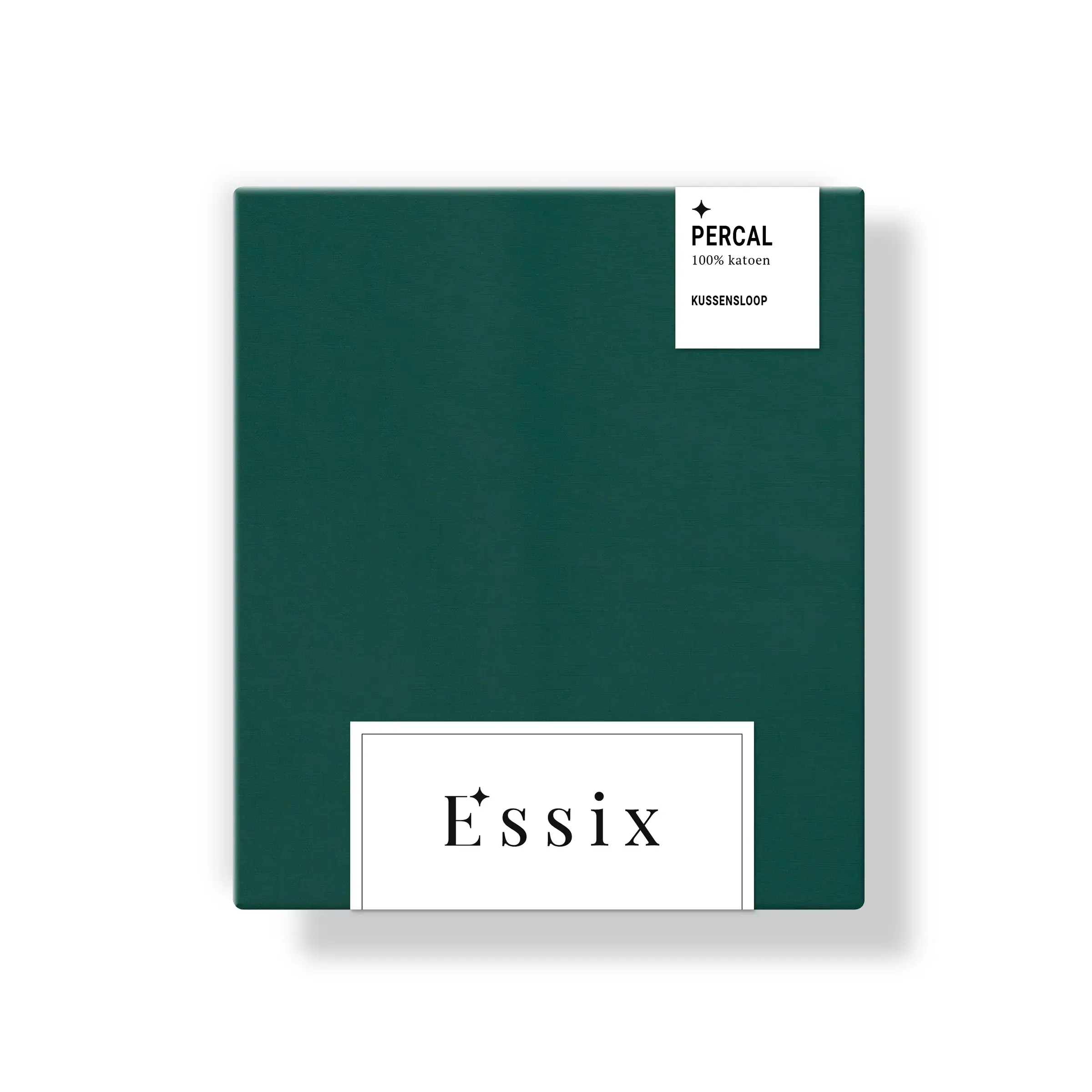 Essix Kussensloop Premiere Percal 200TC Foret Essix Kussensloop Premiere Percal 200TC Foret