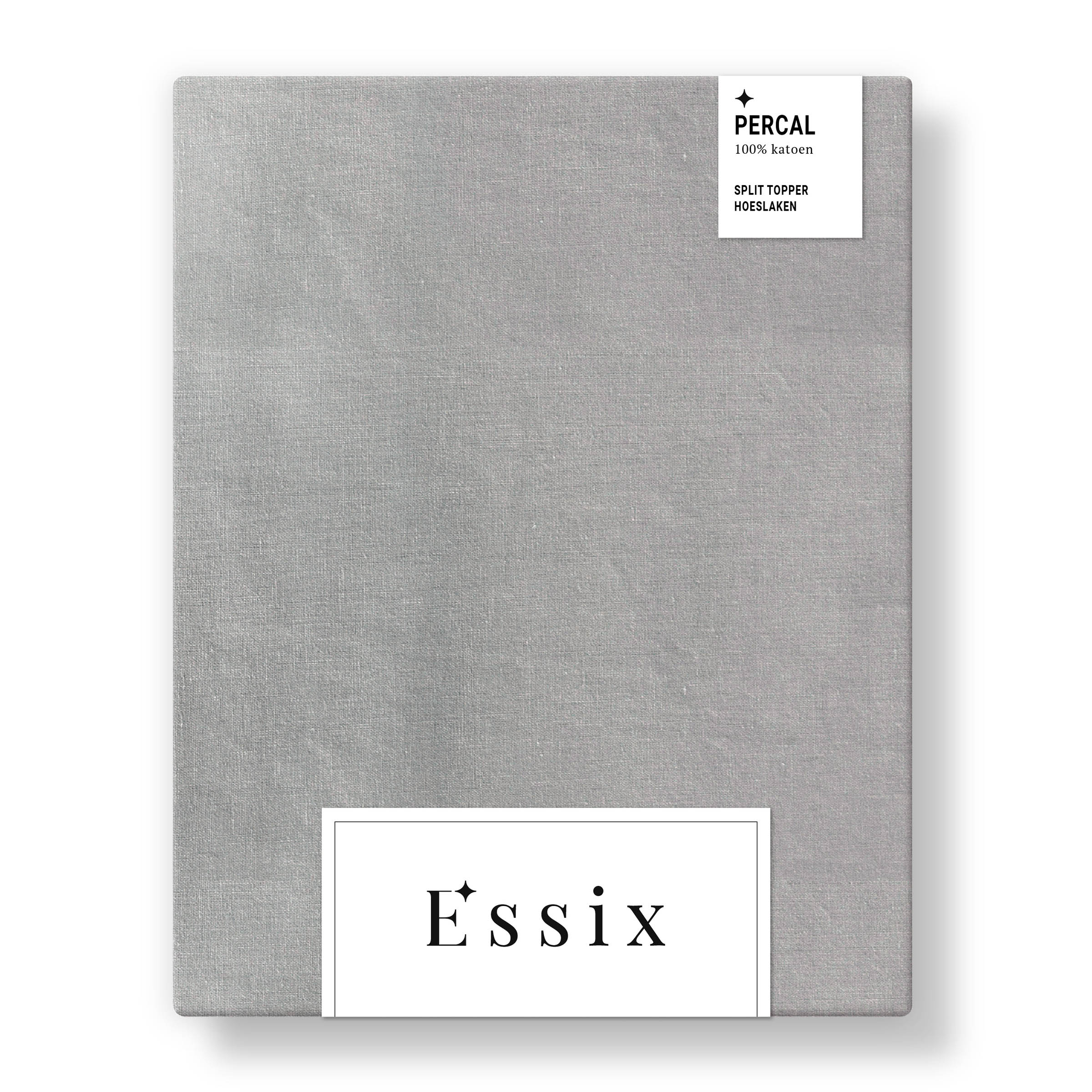 Essix Split Topper Hoeslaken Premiere Percal 200TC Galet