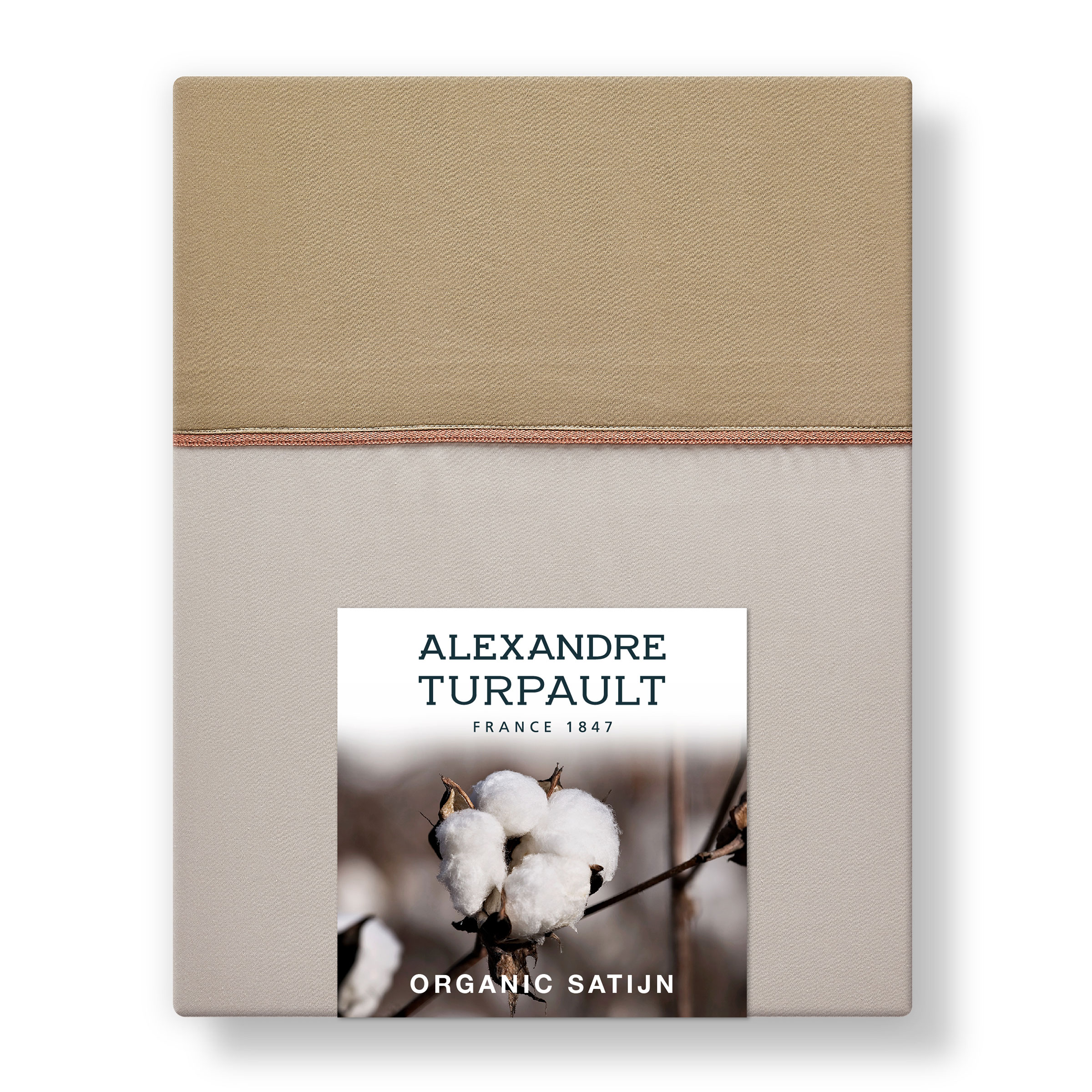 Alexandre Turpault Laken Nobel Organic Satijn 300TC Desert - Moon Alexandre Turpault Laken Nobel Organic Satijn 300TC Desert - Moon