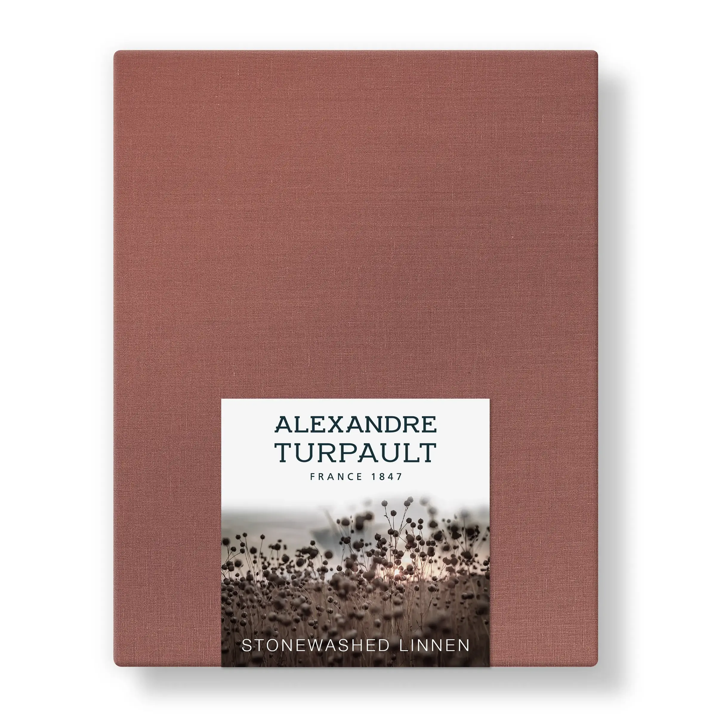 Alexandre Turpault Laken Nouvelle Vague Stonewashed Linnen Terracotta 270 x 300 cm Alexandre Turpault Laken Nouvelle Vague Stonewashed Linnen Terracotta 270 x 300 cm