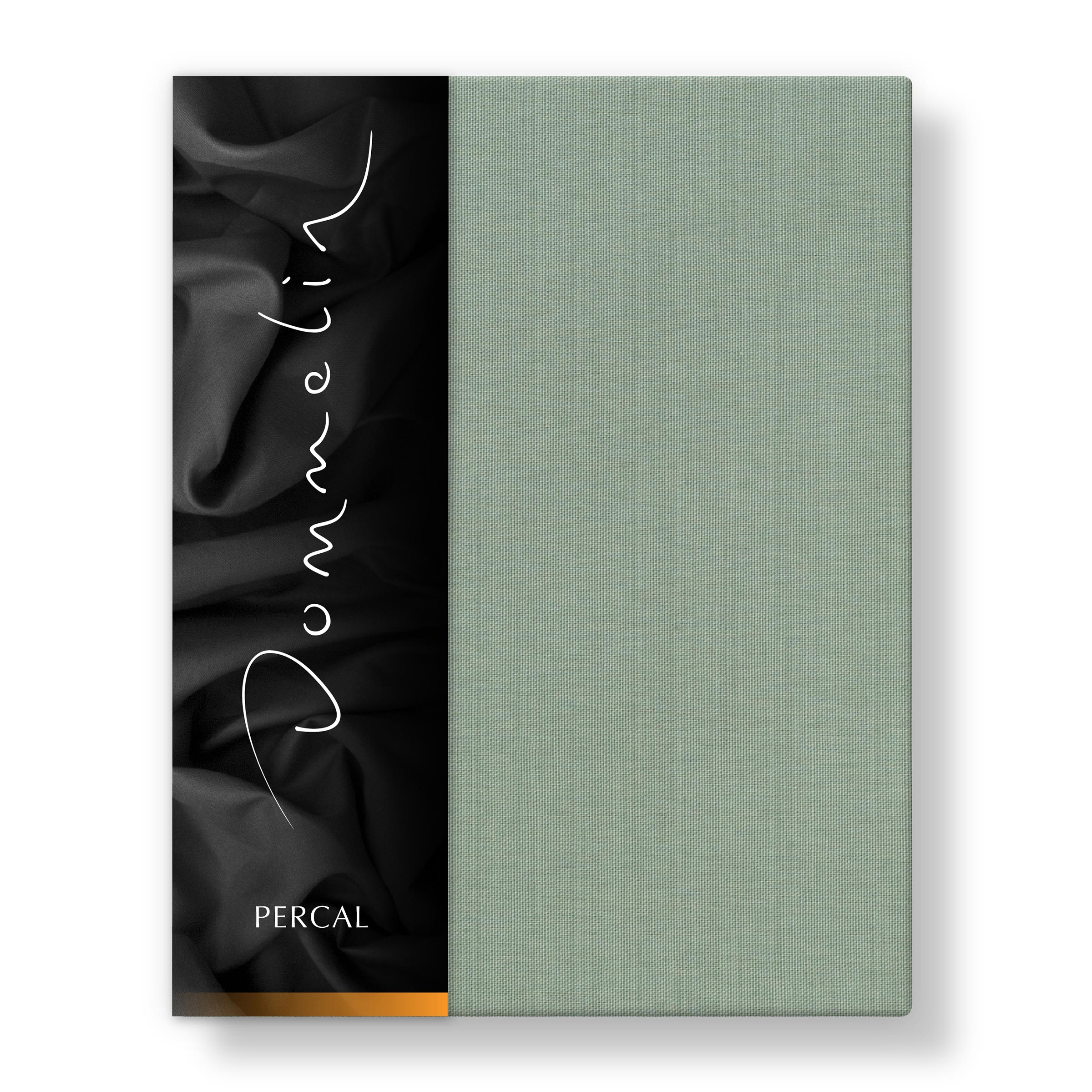 Dommelin Split Hoeslaken Hoge Hoek Percal 200TC Spargroen