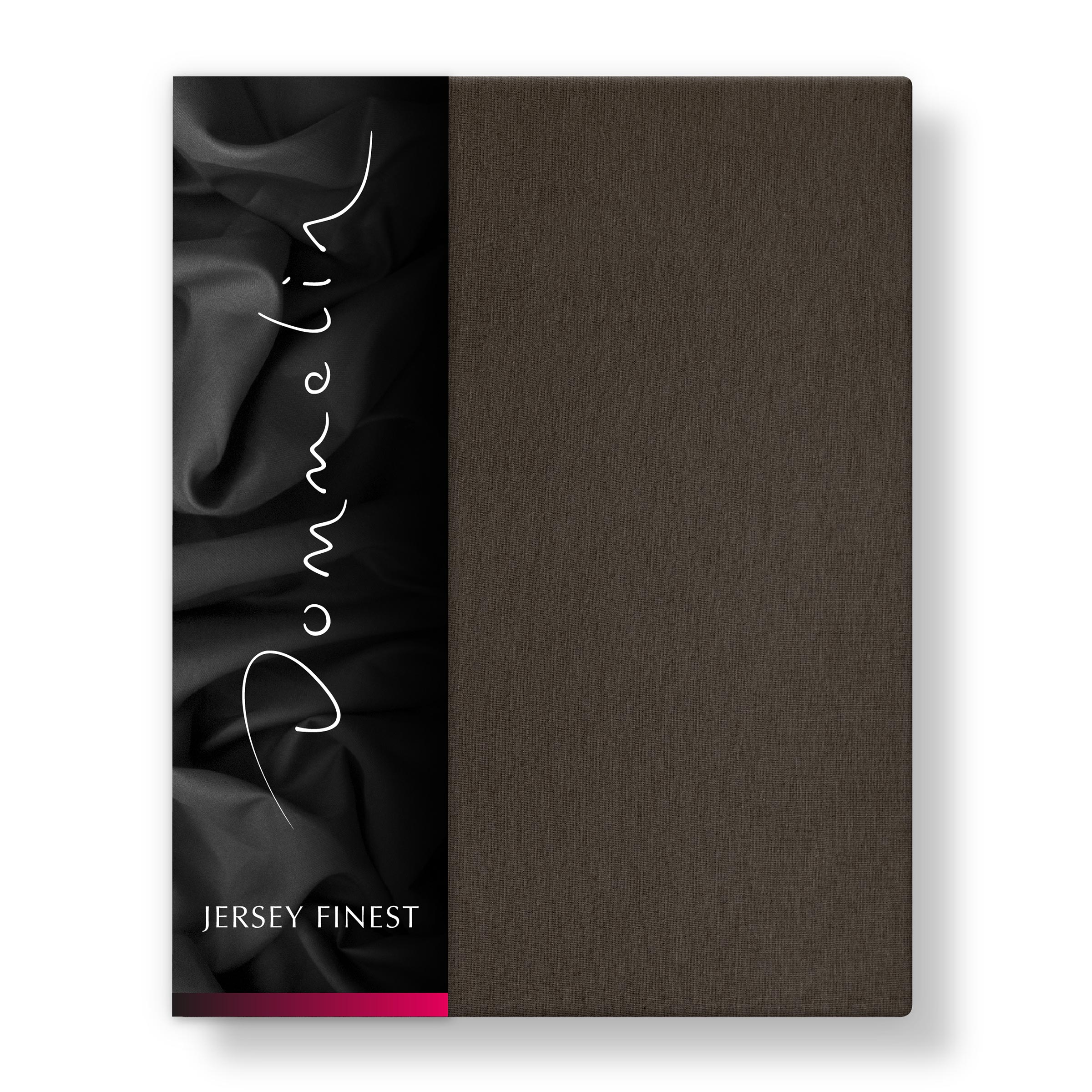 Dommelin Dubbel Split Hoeslaken Jersey Finest Bruin  