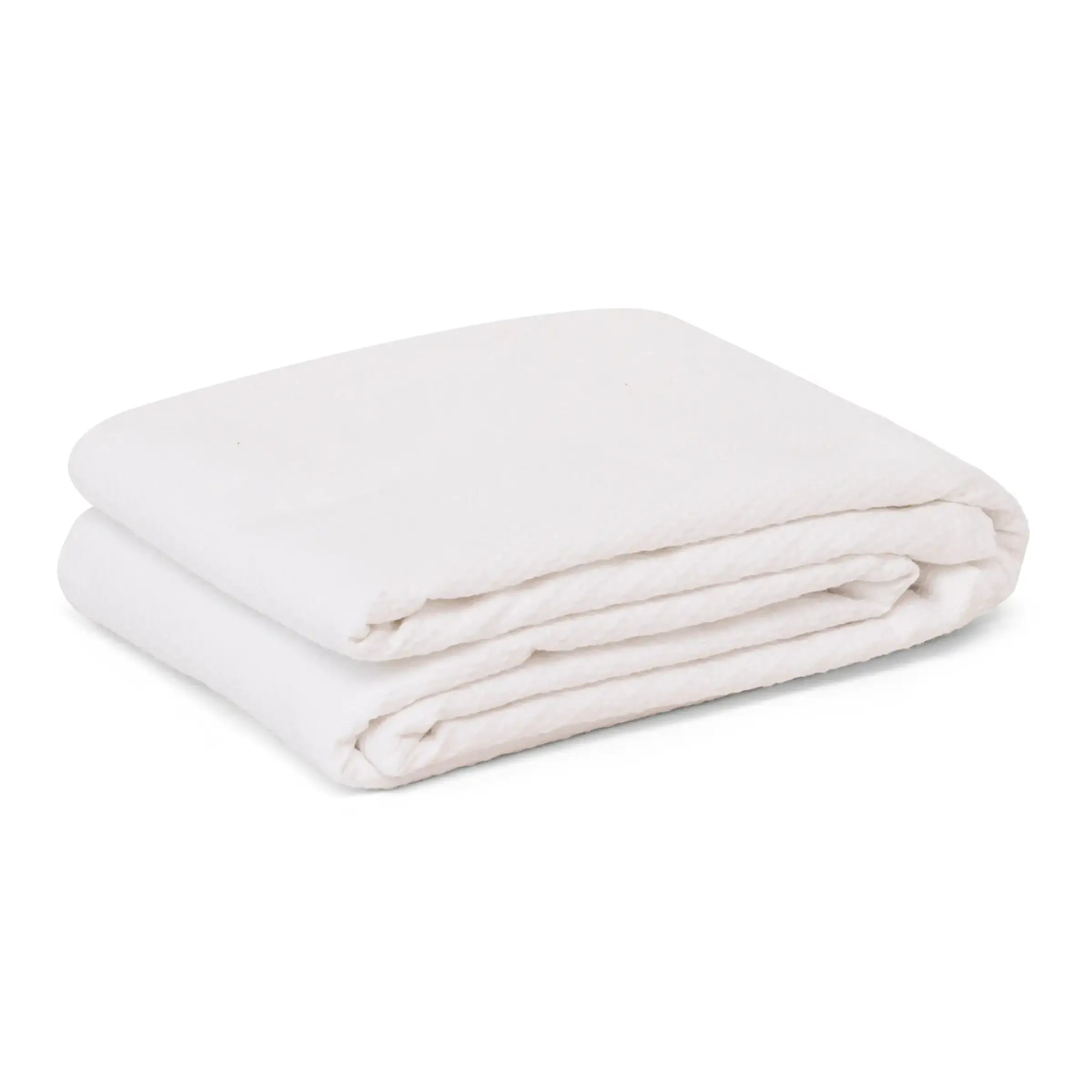 Dommelin Sprei Liva Katoen Wit   Dommelin Sprei Liva Katoen Wit