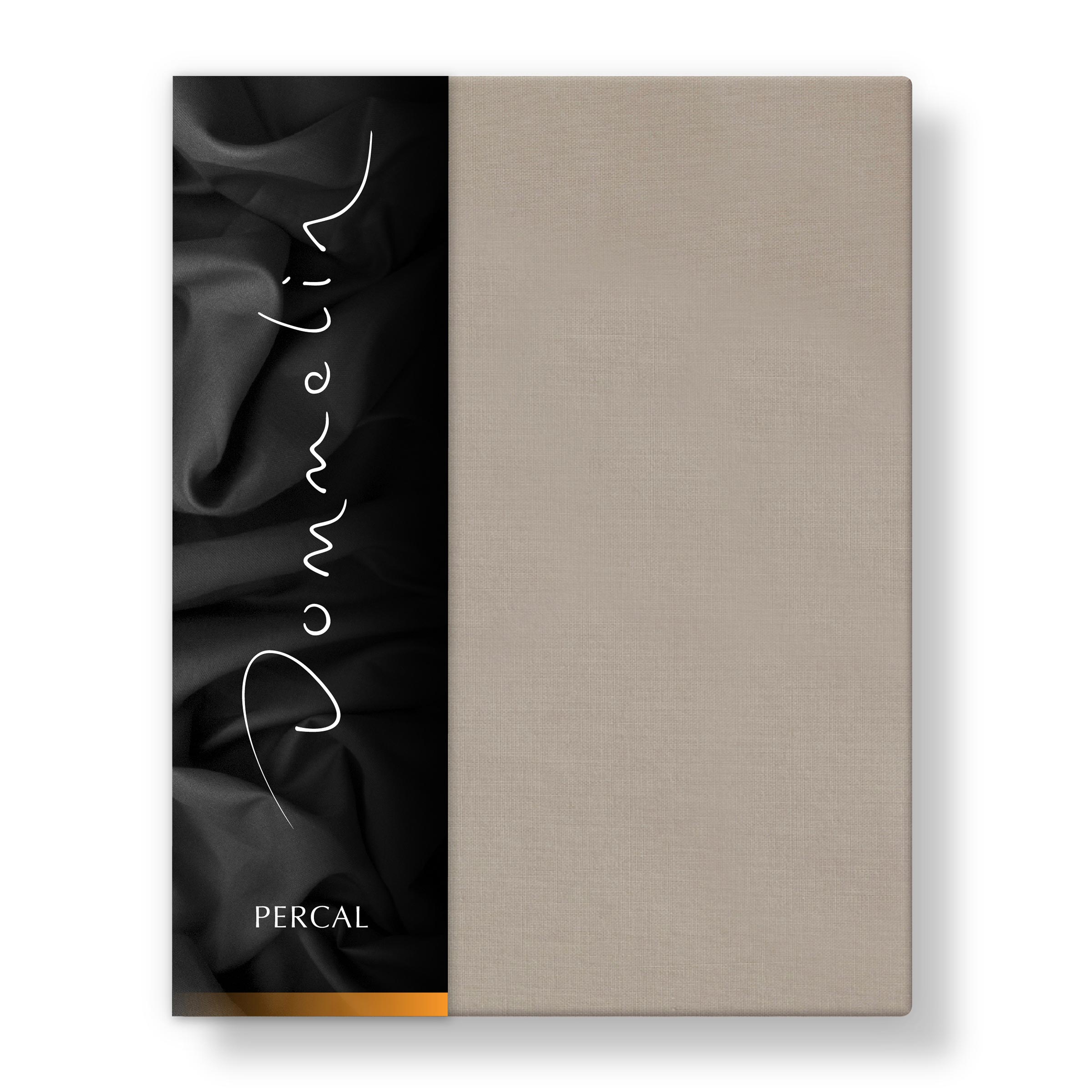 Dommelin Split Topper Hoeslaken Percal 200TC Kaki