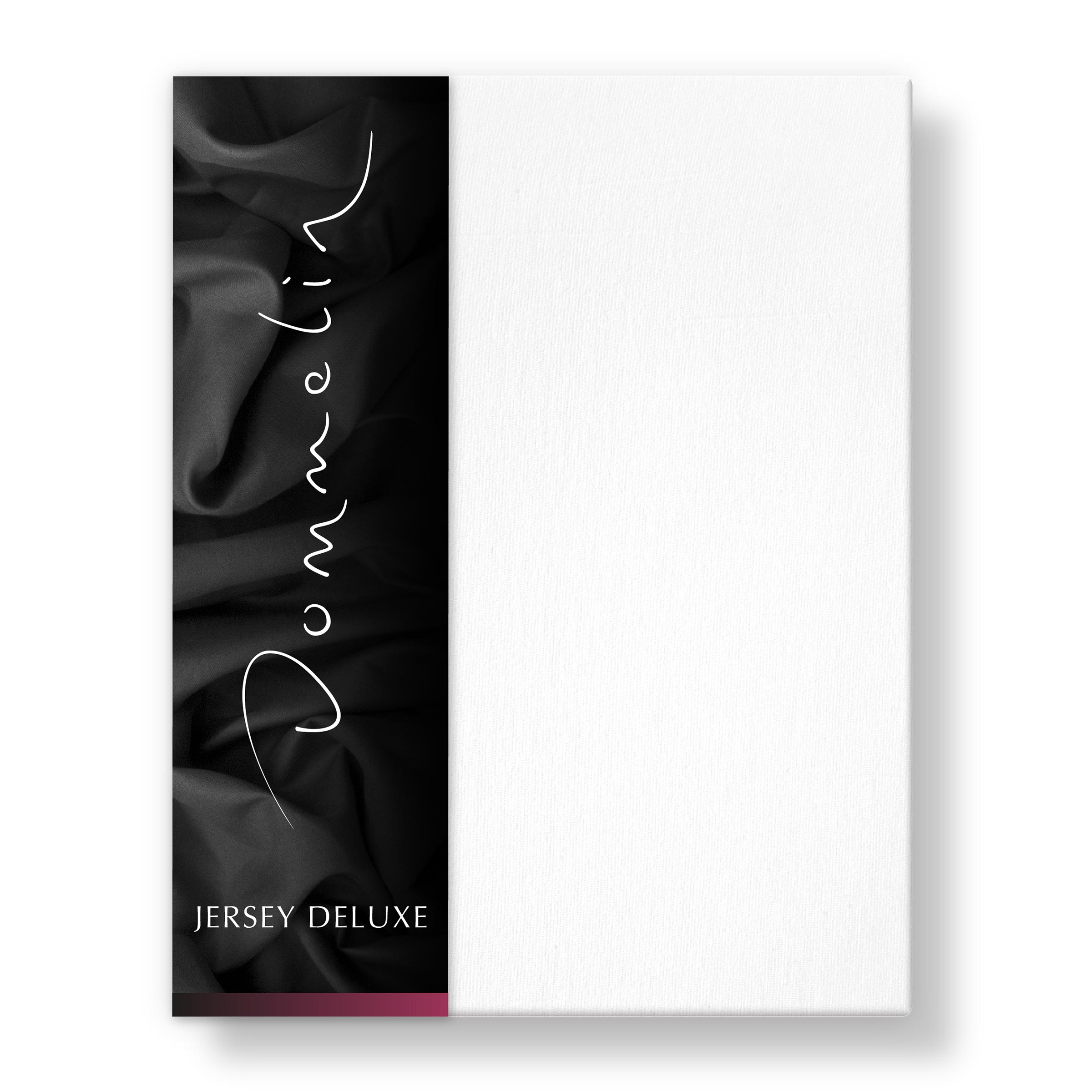 Dommelin Dubbel Split Topper Hoeslaken Jersey Deluxe Wit Dommelin Dubbel Split Topper Hoeslaken Jersey Deluxe Wit