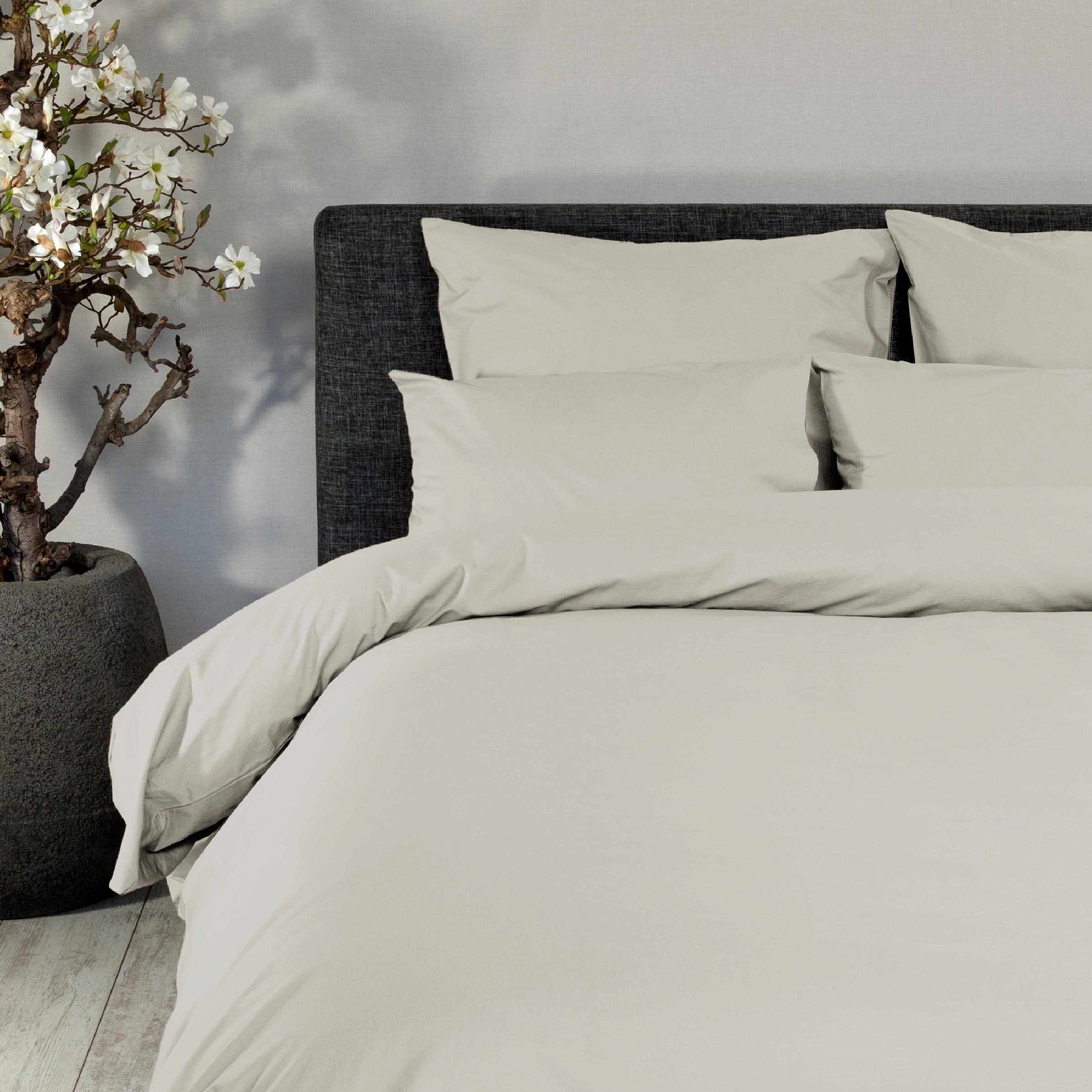 Dommelin Dekbedovertrek Set Percal 200TC Schelp Dommelin Dekbedovertrek Set Percal 200TC Schelp