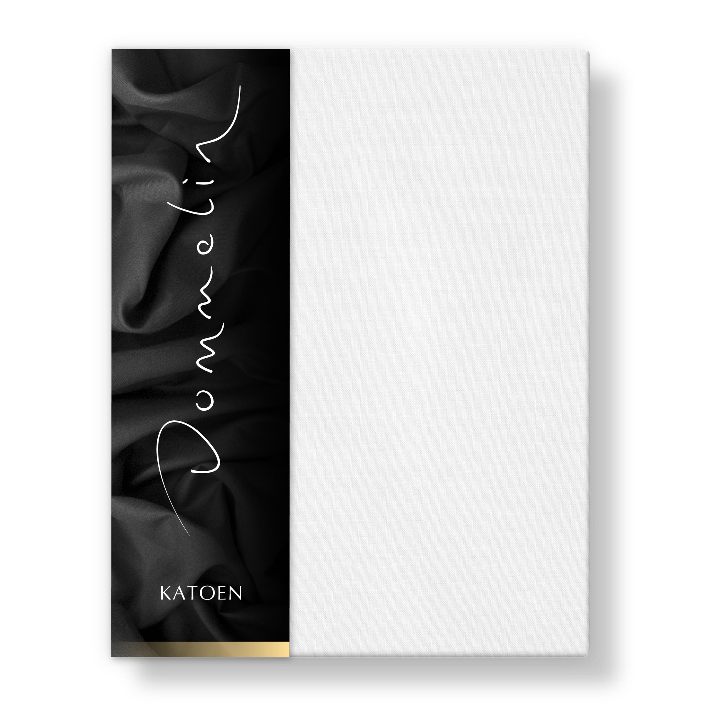 Dommelin Dubbel Split Hoeslaken Katoen 180TC Wit Dommelin Dubbel Split Hoeslaken Katoen 180TC Wit