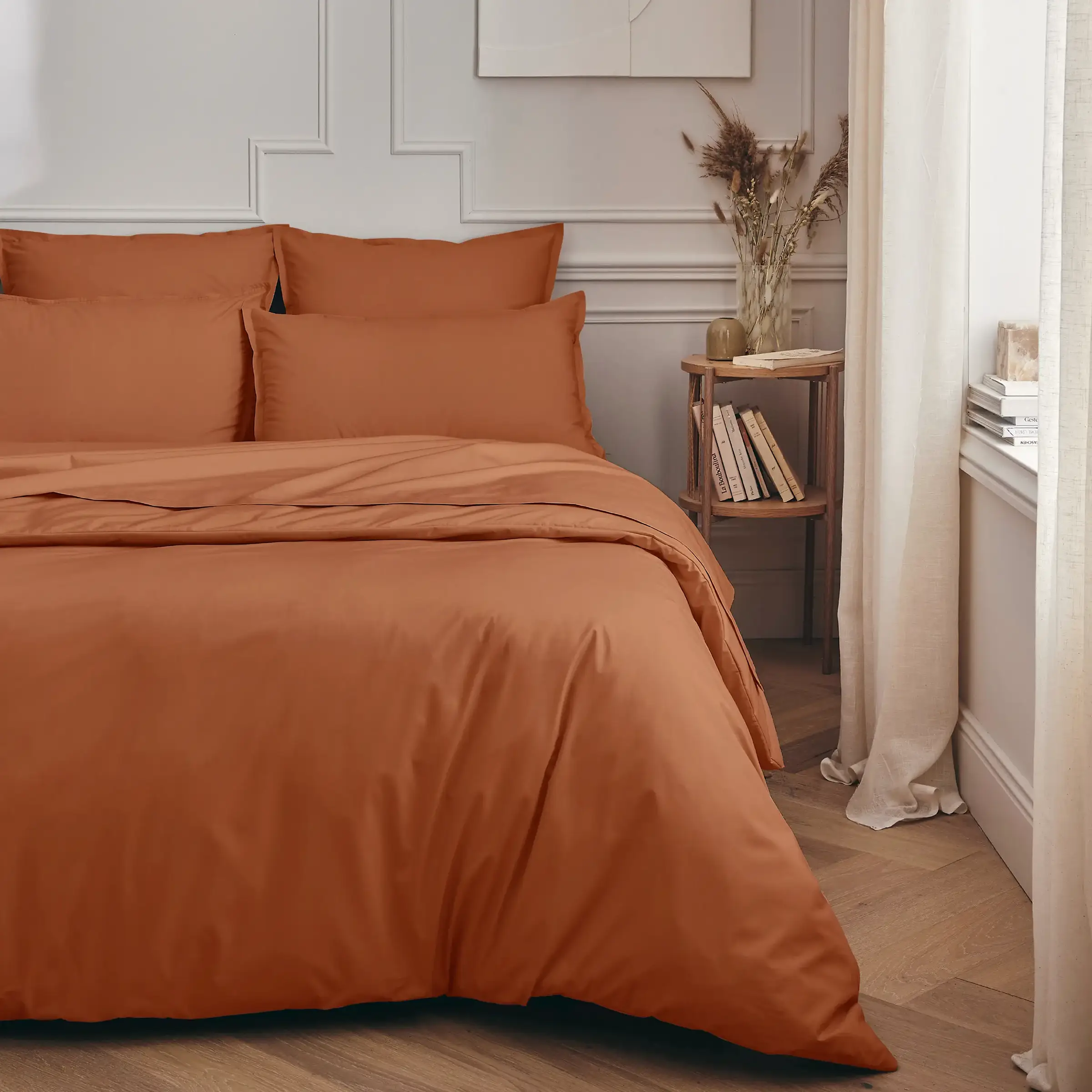 Essix Dekbedovertrek Premiere Percal 200TC Cuir