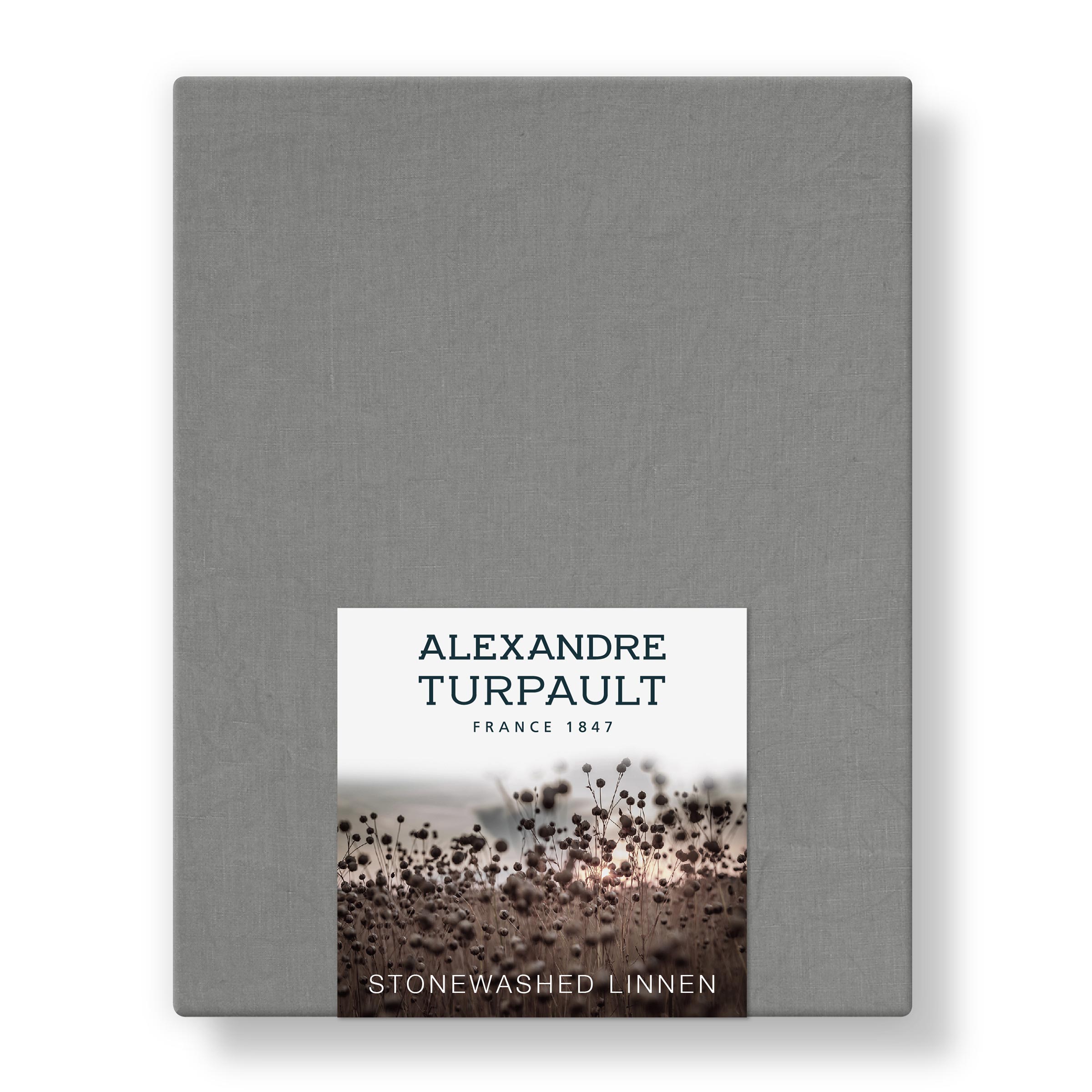 Alexandre Turpault Laken Nouvelle Vague Stonewashed Linnen Galet 270 x 300 cm Alexandre Turpault Laken Nouvelle Vague Stonewashed Linnen Galet 270 x 300 cm