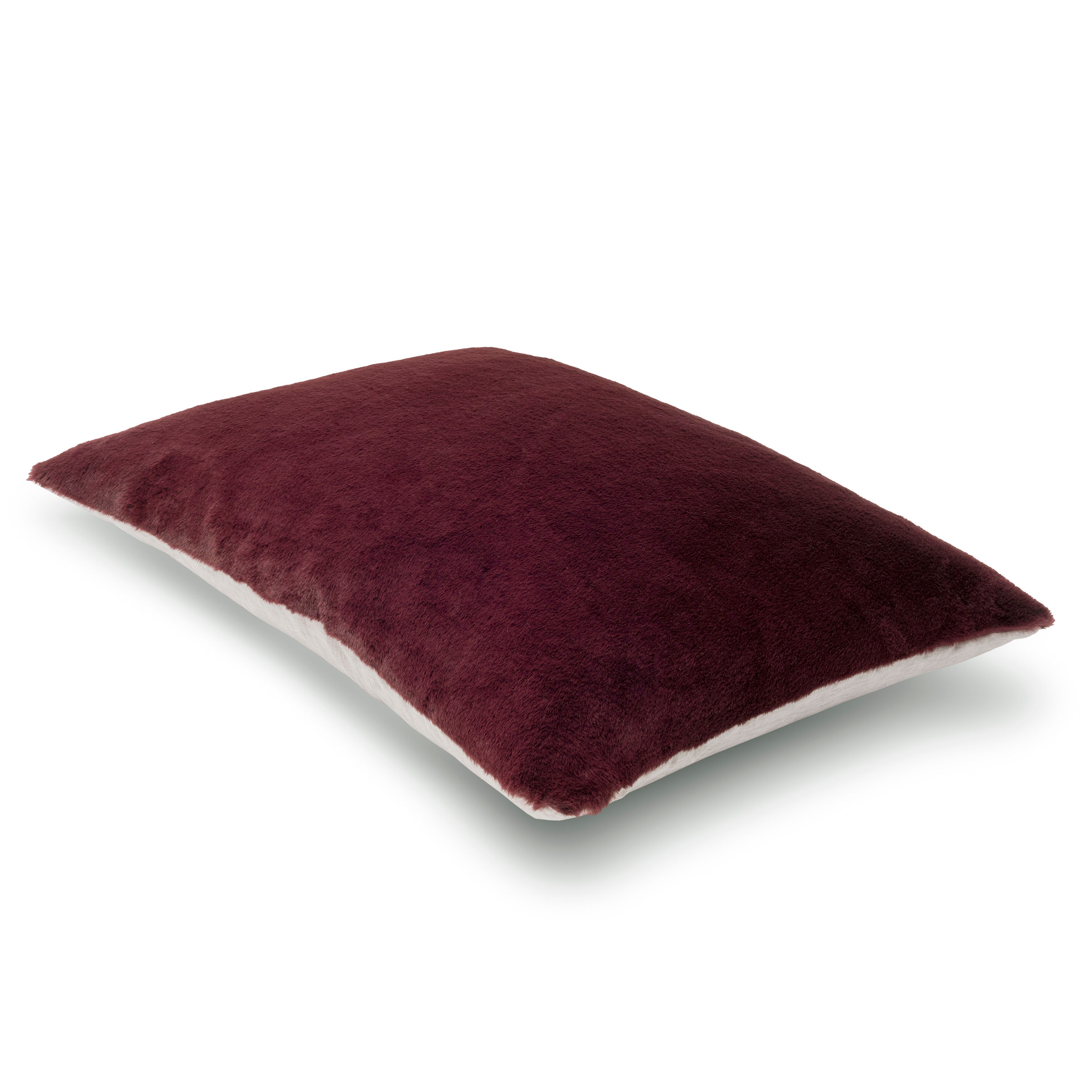Mrs.Me Sierkussen Caprice Imitatiebont Ruby 45 x 60 cm Mrs.Me Sierkussen Caprice Imitatiebont Ruby 45 x 60 cm