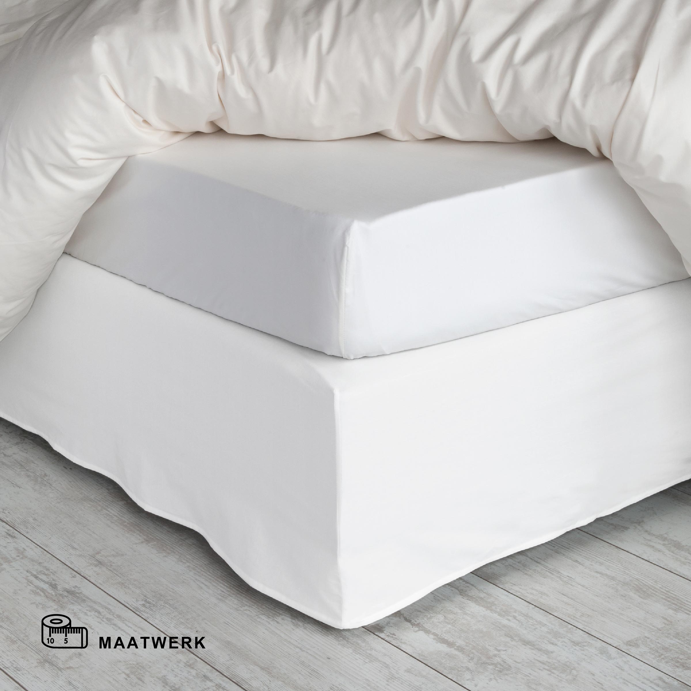 Dommelin Bedrok op Maat Satijn 300TC Dommelin Bedrok op Maat Satijn 300TC