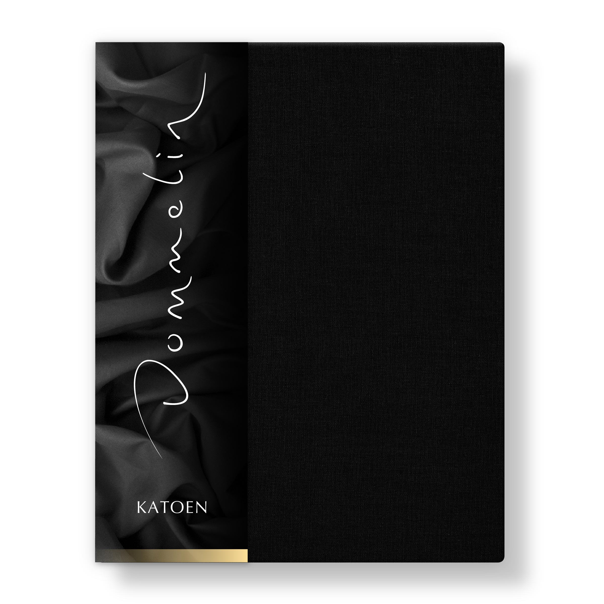 Dommelin Hoeslaken Hoge Hoek Katoen 180TC Zwart Dommelin Hoeslaken Hoge Hoek Katoen 180TC Zwart