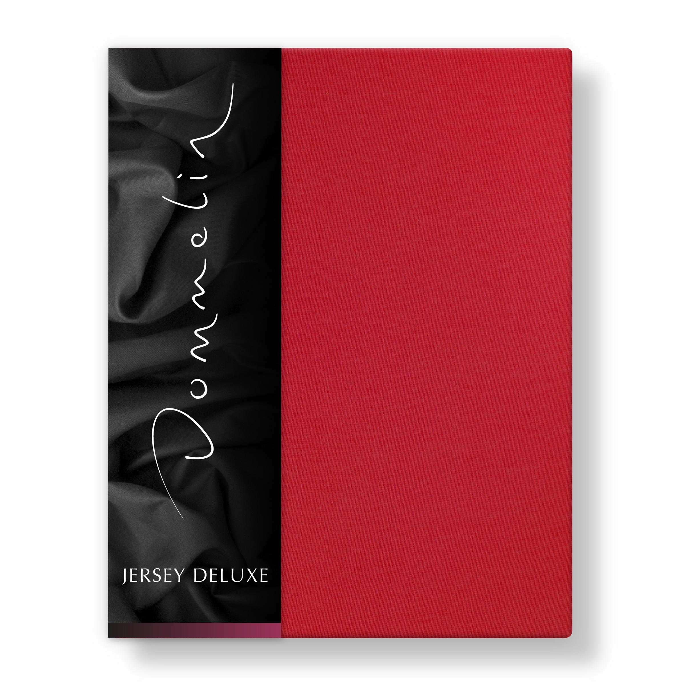 Dommelin Topper Hoeslaken Jersey Deluxe Rood