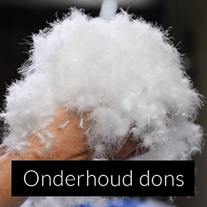 Onderhoud dons