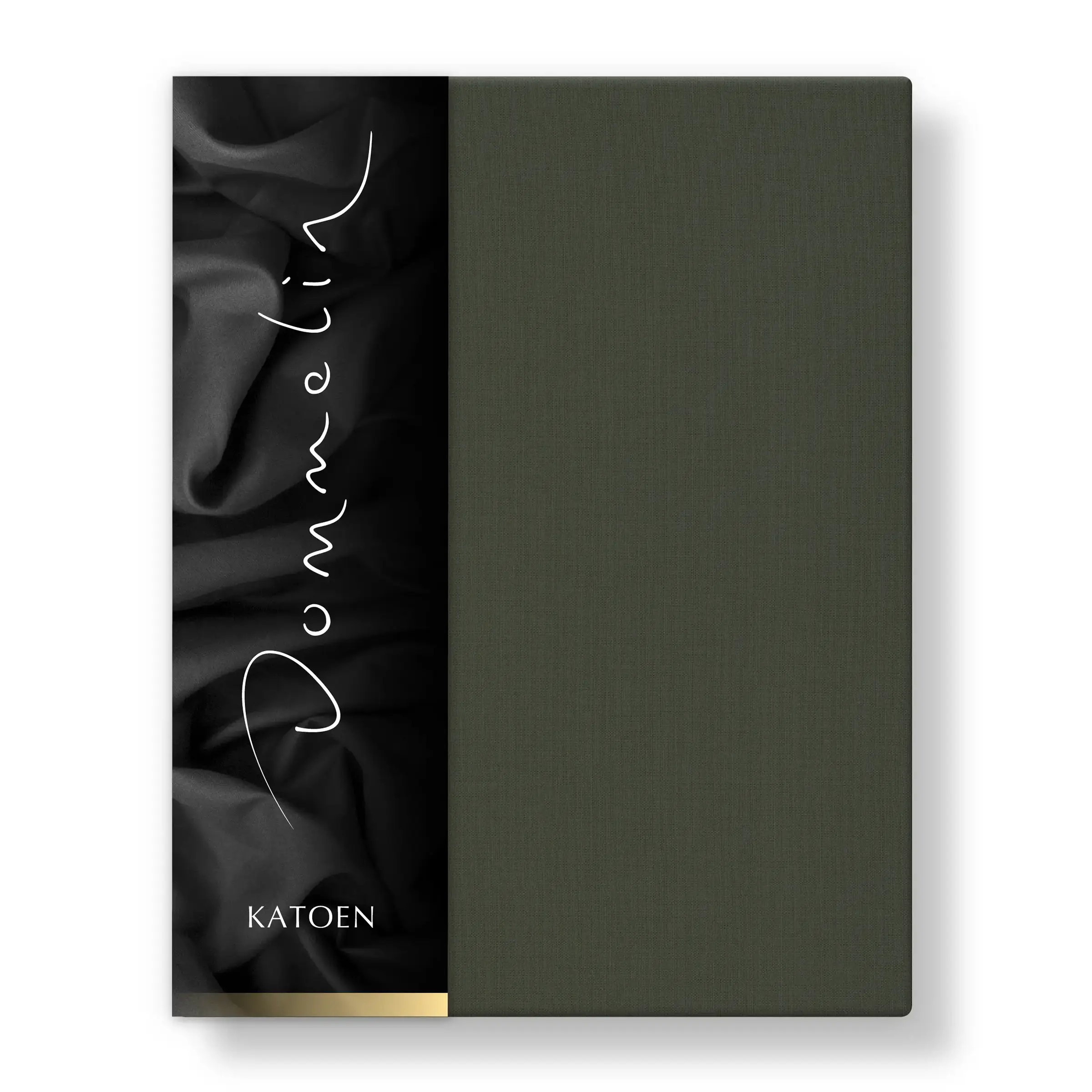 Dommelin Hoeslaken Katoen 180TC Salie H30