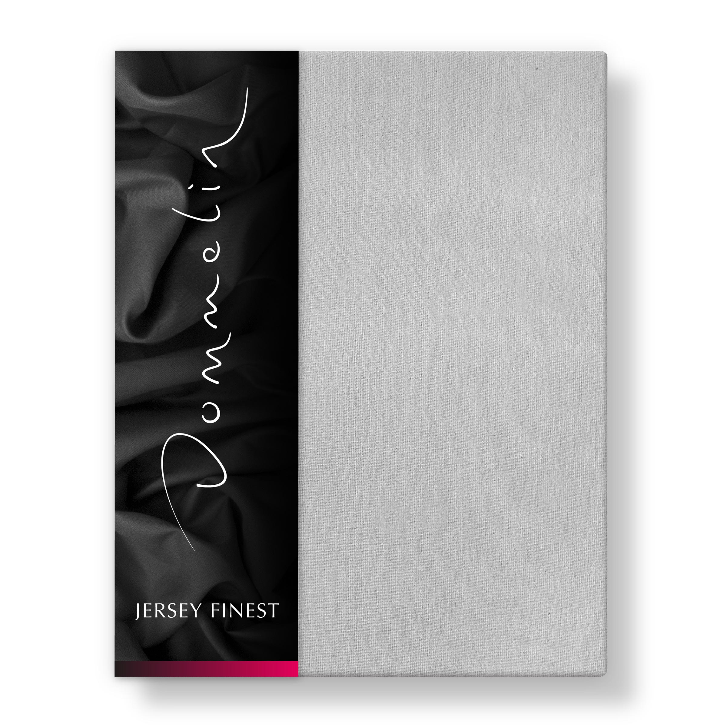 Dommelin Dubbel Split Hoeslaken Jersey Finest Zilver