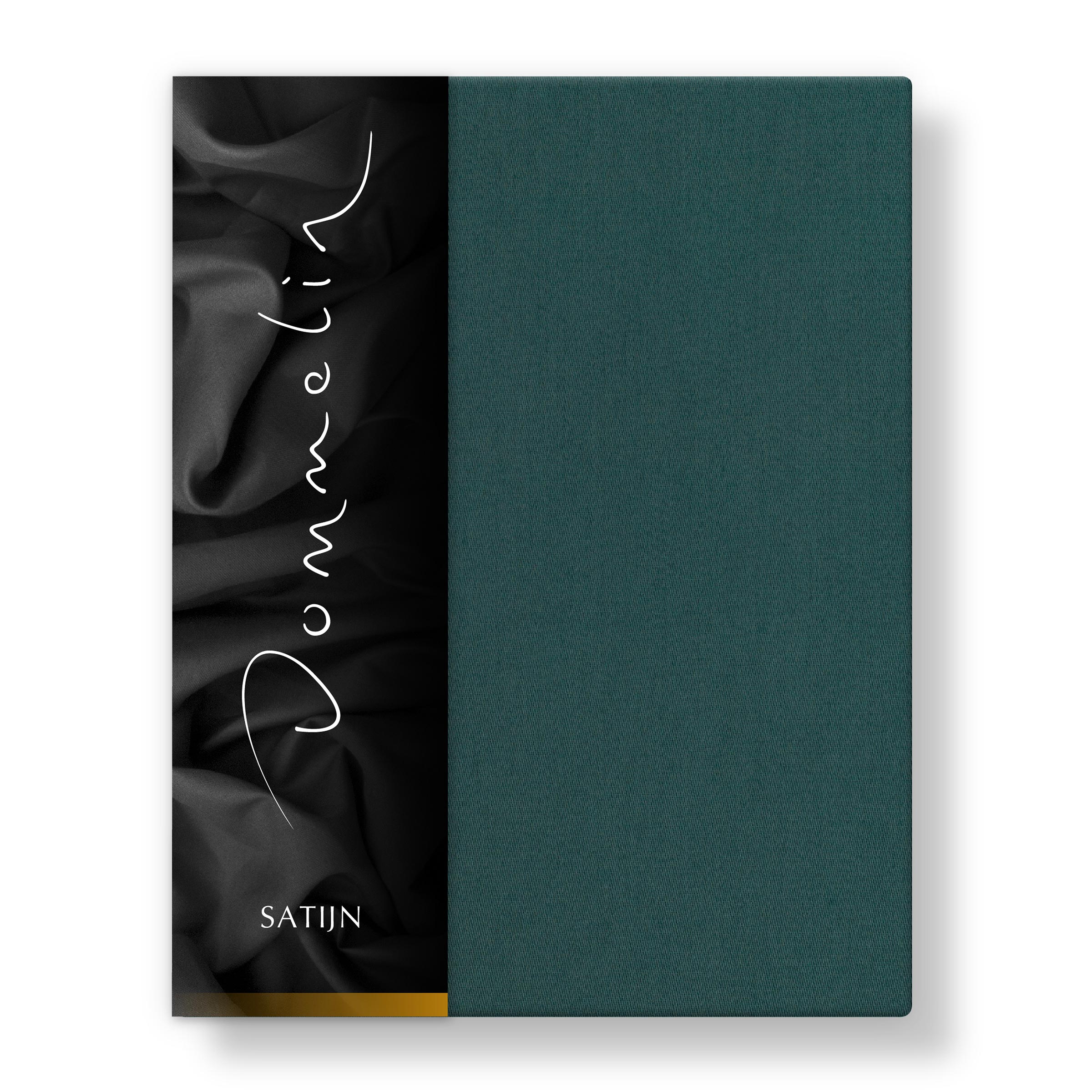 Dommelin Hoeslaken Satijn 300TC Antiekgroen Dommelin Hoeslaken Satijn 300TC Antiekgroen