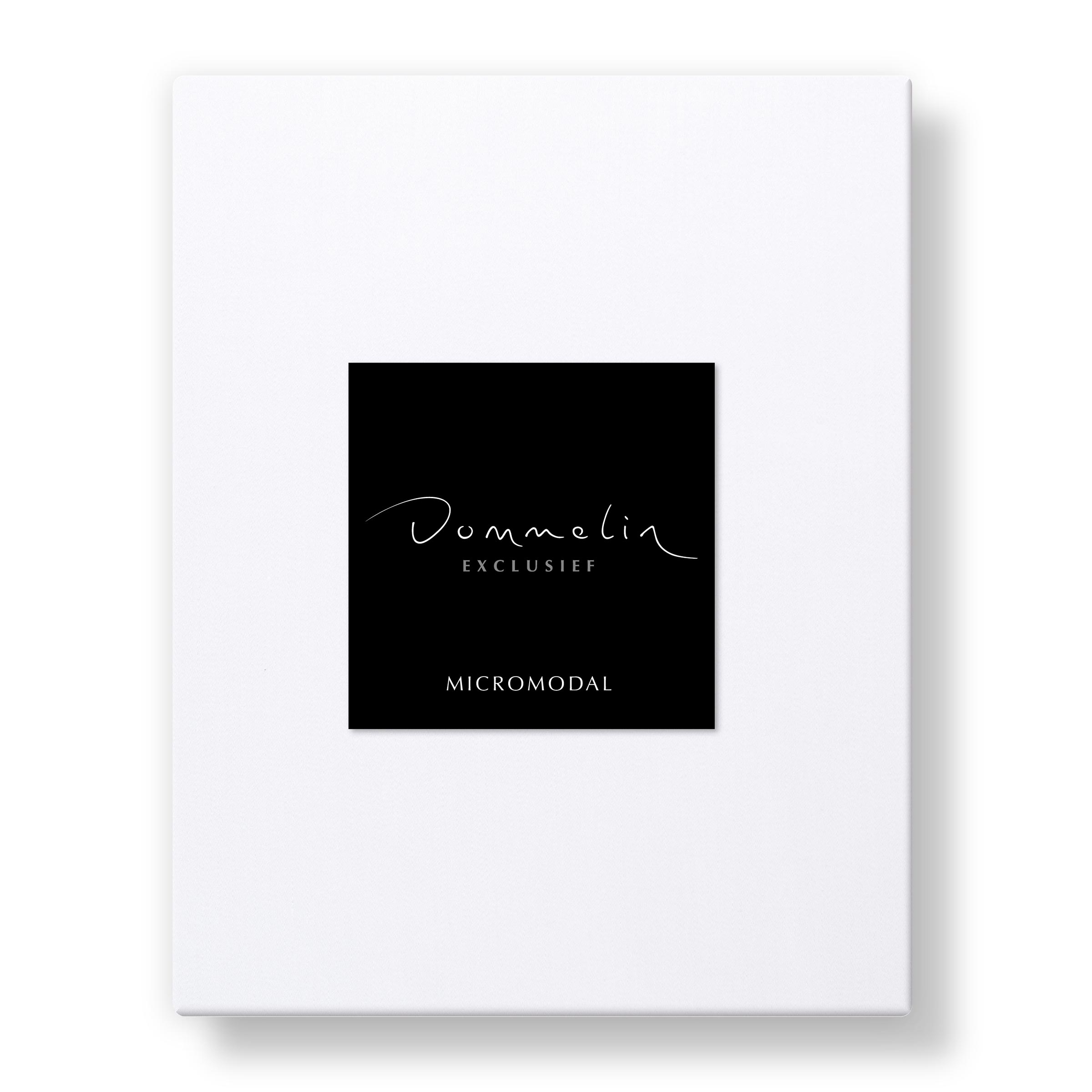 Dommelin Dubbel Split Topper Hoeslaken Micromodal 300TC Wit Dommelin Dubbel Split Topper Hoeslaken Micromodal 300TC Wit