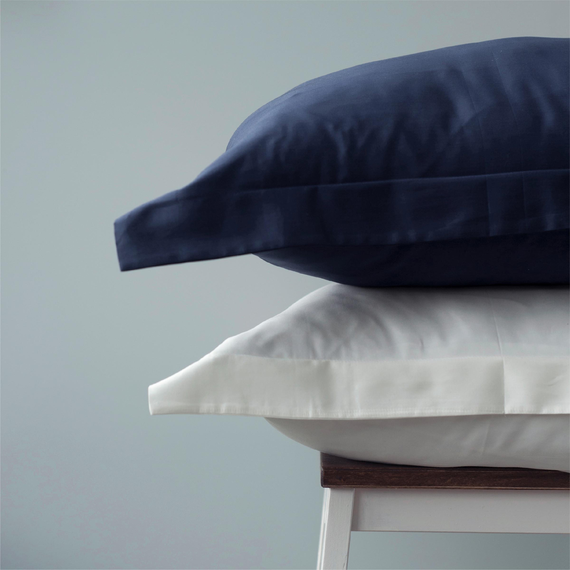 Dommelin Kussensloop Volant Percal 200TC Zwart 60 x 70 cm