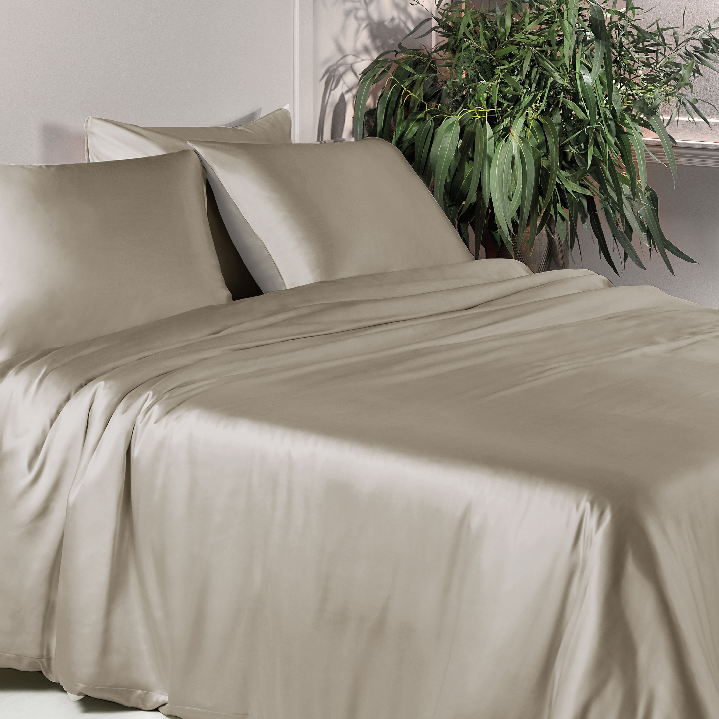 Dommelin Dekbedovertrekset Faya Micromodal 300TC Vlas Dommelin Dekbedovertrekset Faya Micromodal 300TC Vlas