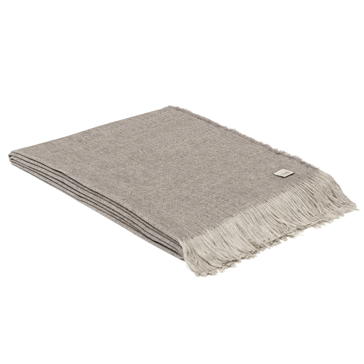 Mrs.Me Deken Nick Wol Mix Oyster 180 x 300 cm Mrs.Me Deken Nick Wol Mix Oyster 180 x 300 cm