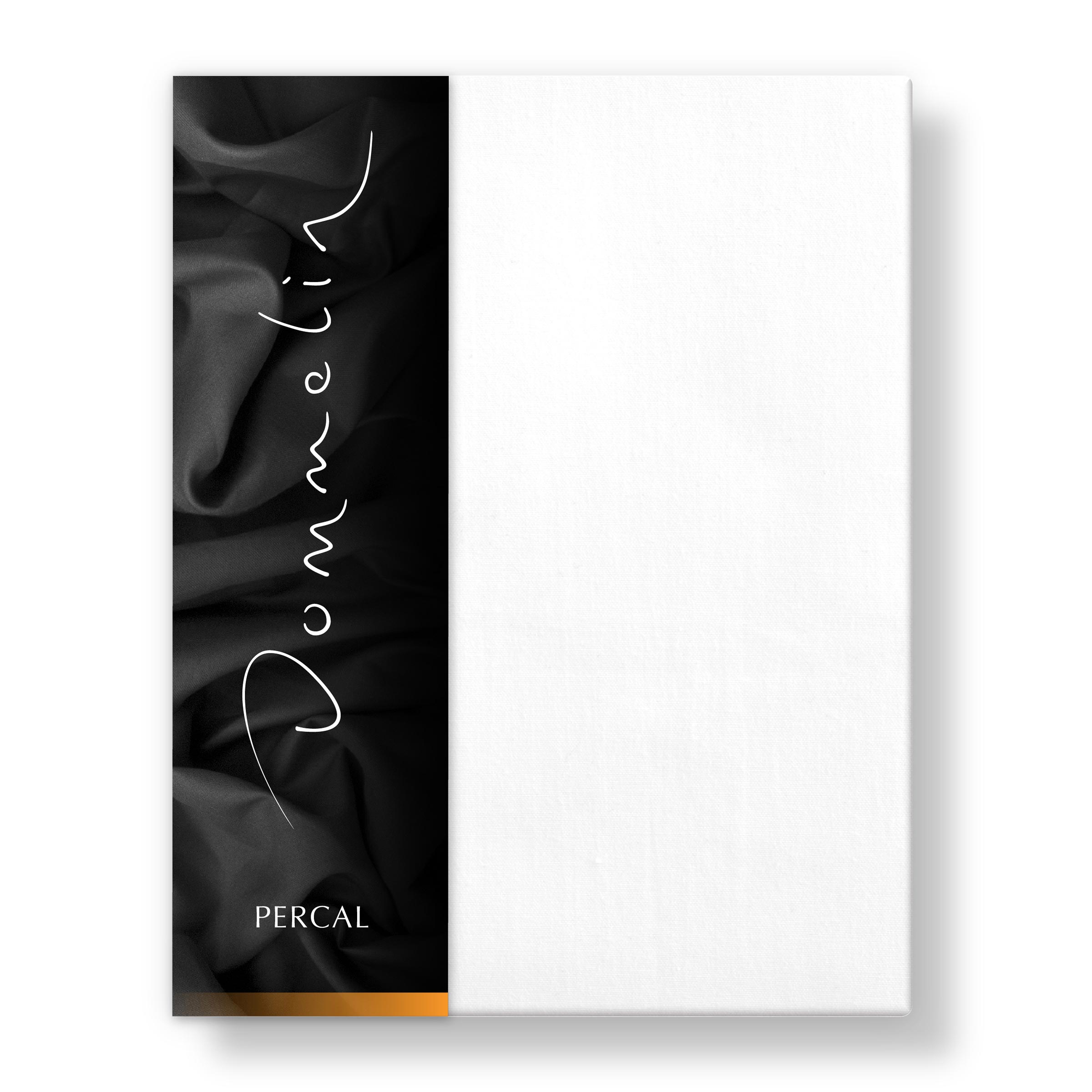 Dommelin Dubbel Split Topper Hoeslaken Percal 200TC Wit Dommelin Dubbel Split Topper Hoeslaken Percal 200TC Wit