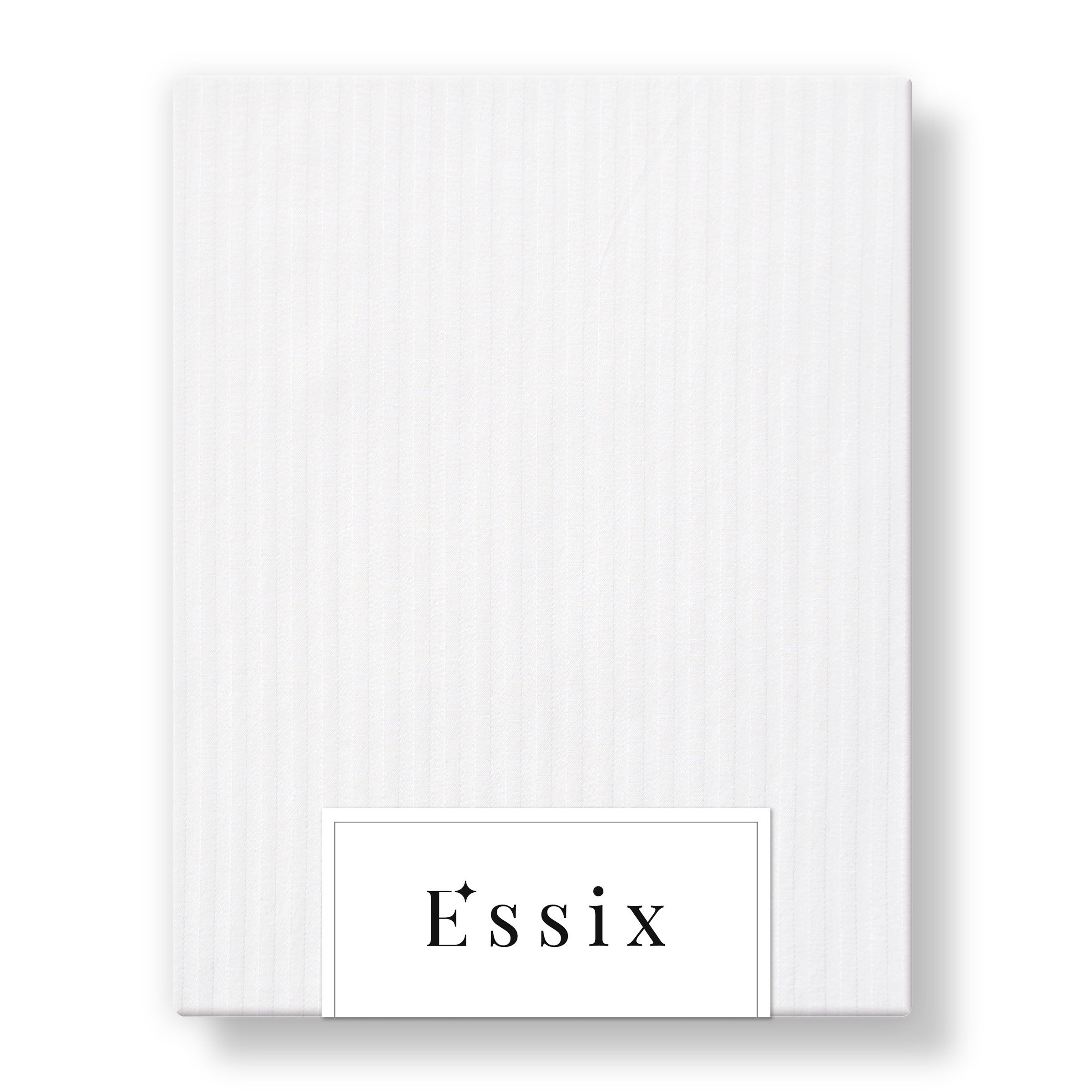 Essix Laken Grand Hotel Jacquard Satijn 300TC Wit Essix Laken Grand Hotel Jacquard Satijn 300TC Wit