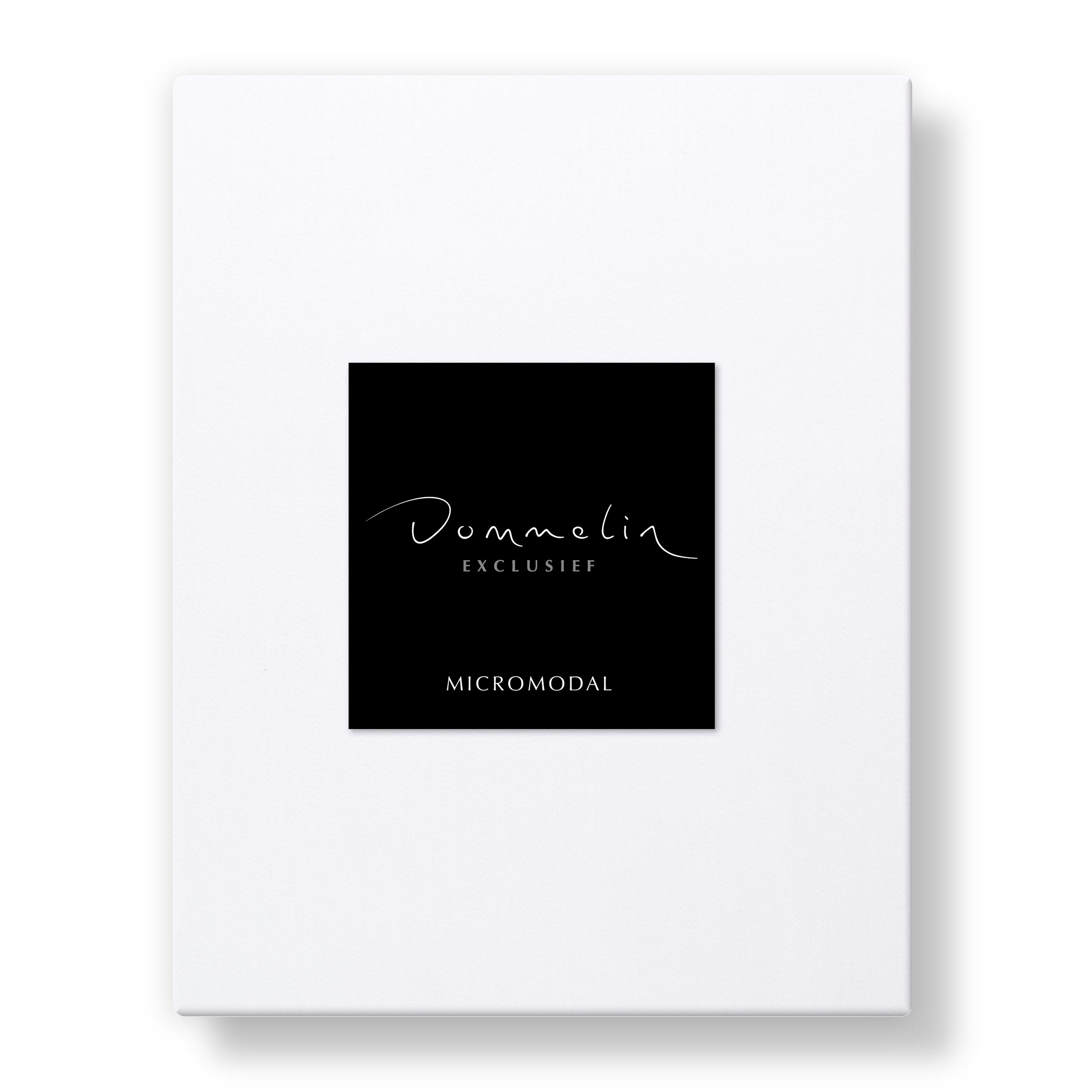 Dommelin Dubbel Split Hoeslaken Micromodal 300TC Wit    Dommelin Dubbel Split Hoeslaken Micromodal 300TC Wit