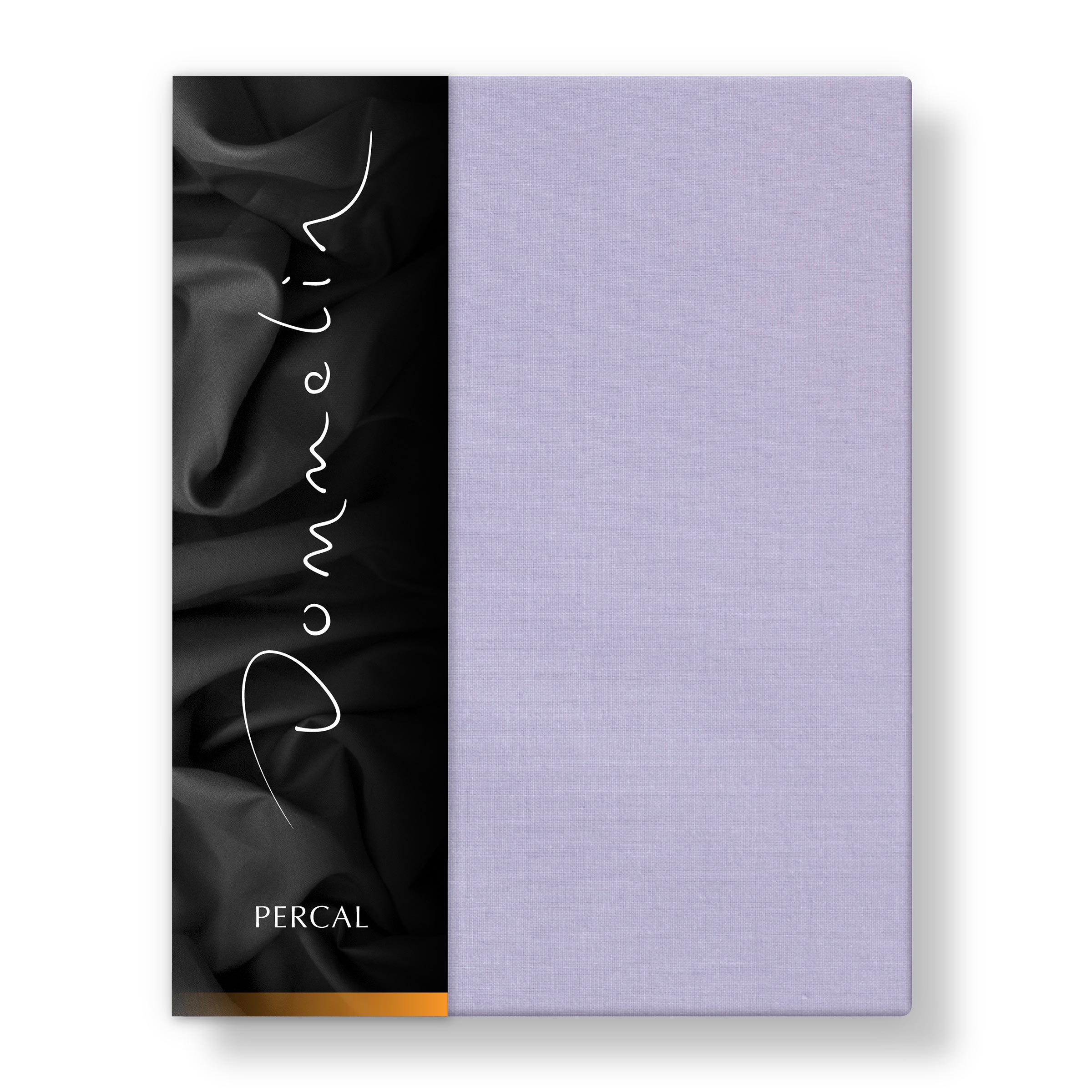 Dommelin Dubbel Split Hoeslaken Hoge Hoek Percal 200TC Lila