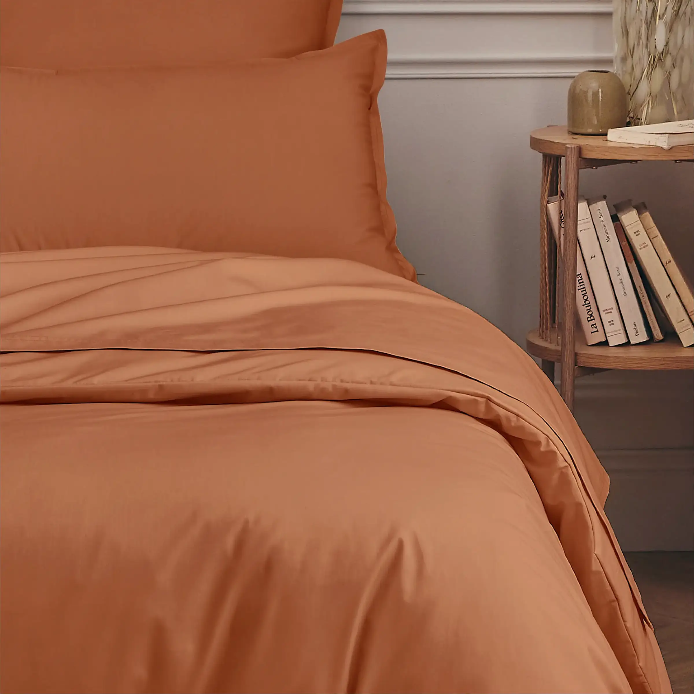 Essix Dekbedovertrek Premiere Percal 200TC Cuir