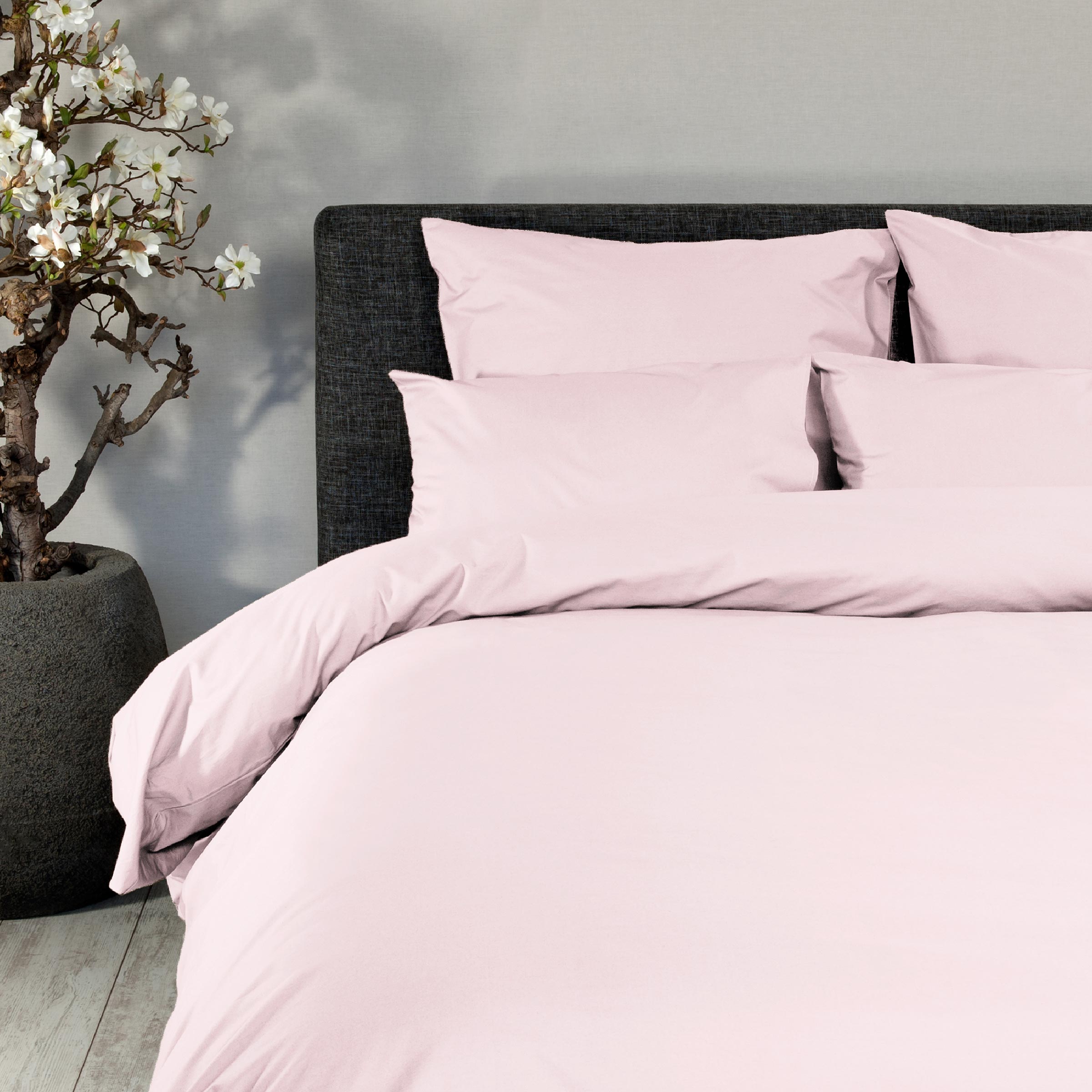 Dommelin Dekbedovertrek Set Percal 200TC Lichtroze Dommelin Dekbedovertrek Set Percal 200TC Lichtroze