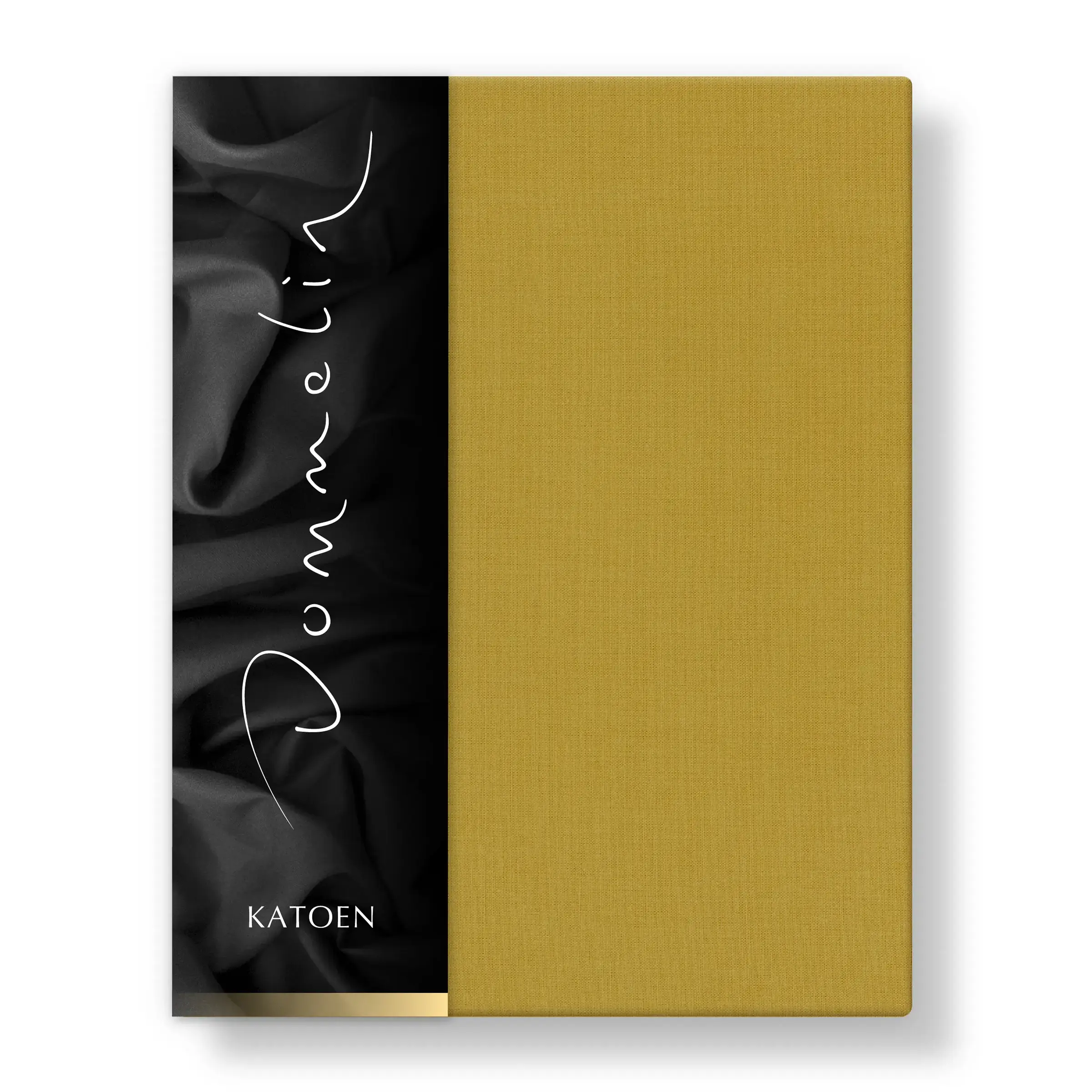 Dommelin Laken Katoen 180TC Mosterd