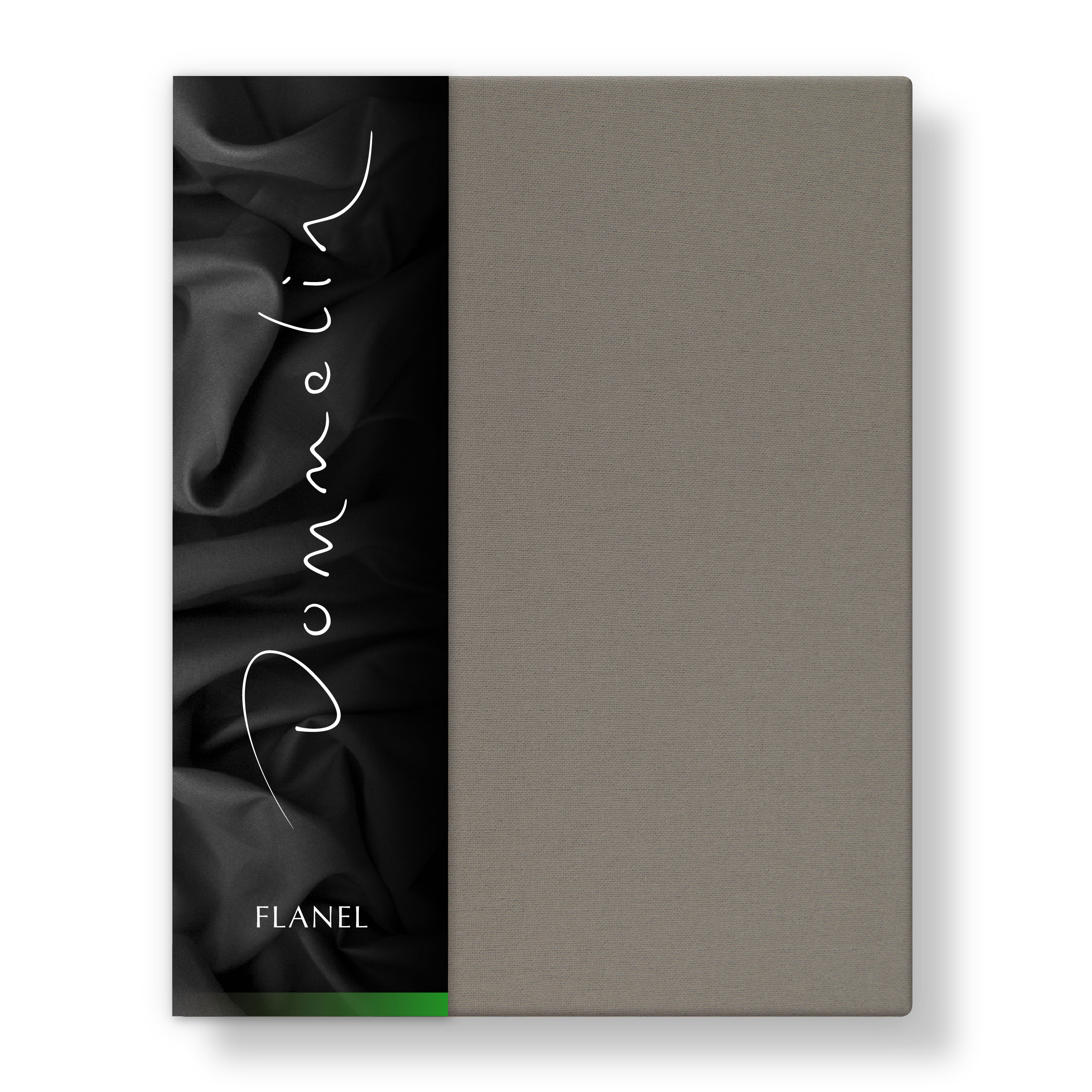 Dommelin Split Hoeslaken Flanel Taupe