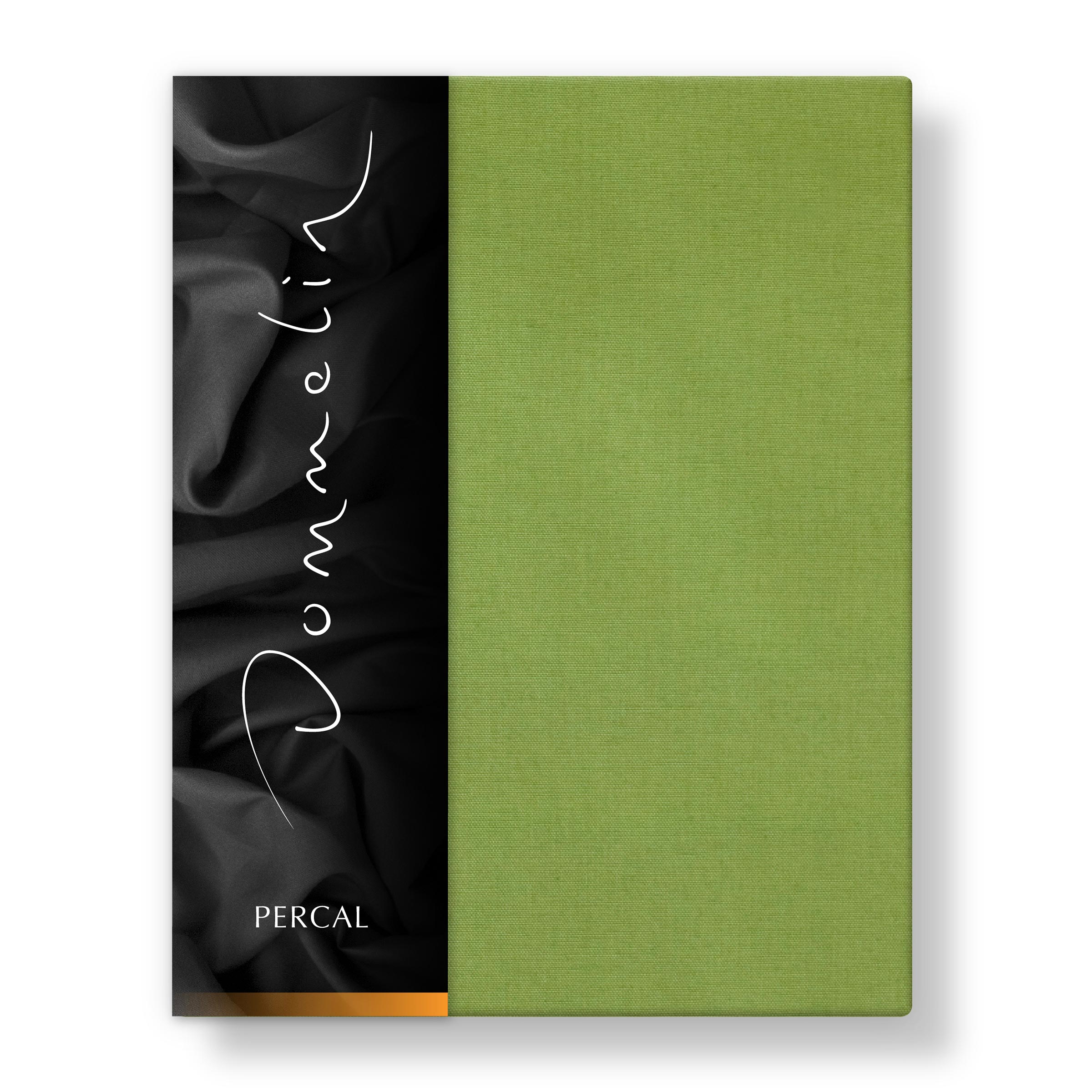 Dommelin Split Hoeslaken Hoge Hoek Percal 200TC Groen