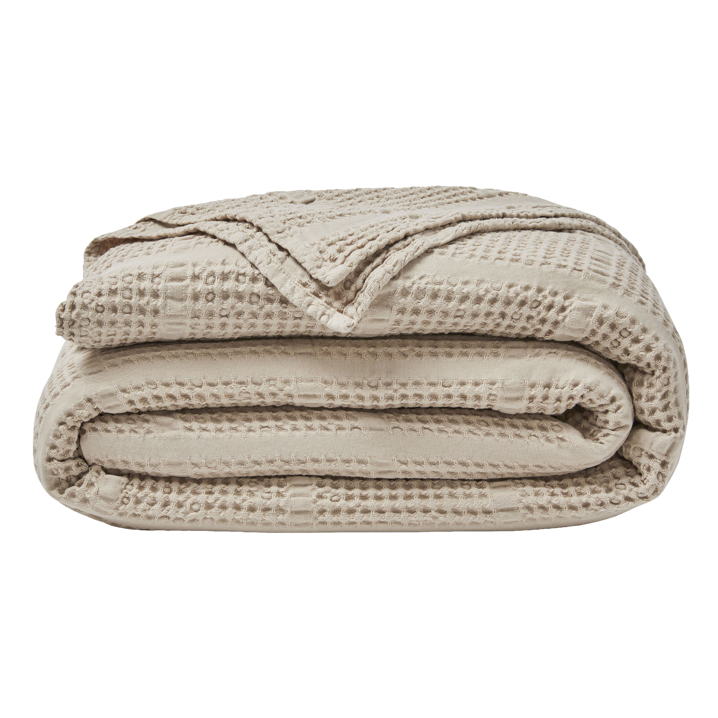 Essix Sprei Yogi Katoen Naturel 240 x 260 cm Essix Sprei Yogi Katoen Naturel 240 x 260 cm