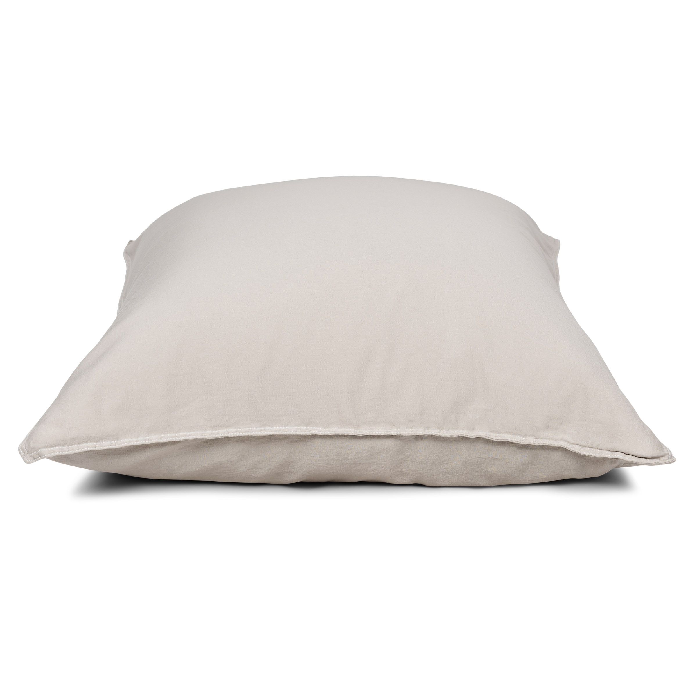 Mrs.Me Kussensloop Stilo Stonewashed Satijn 300TC Stone 60 x 70 cm Mrs.Me Kussensloop Stilo Stonewashed Satijn 300TC Stone 60 x 70 cm