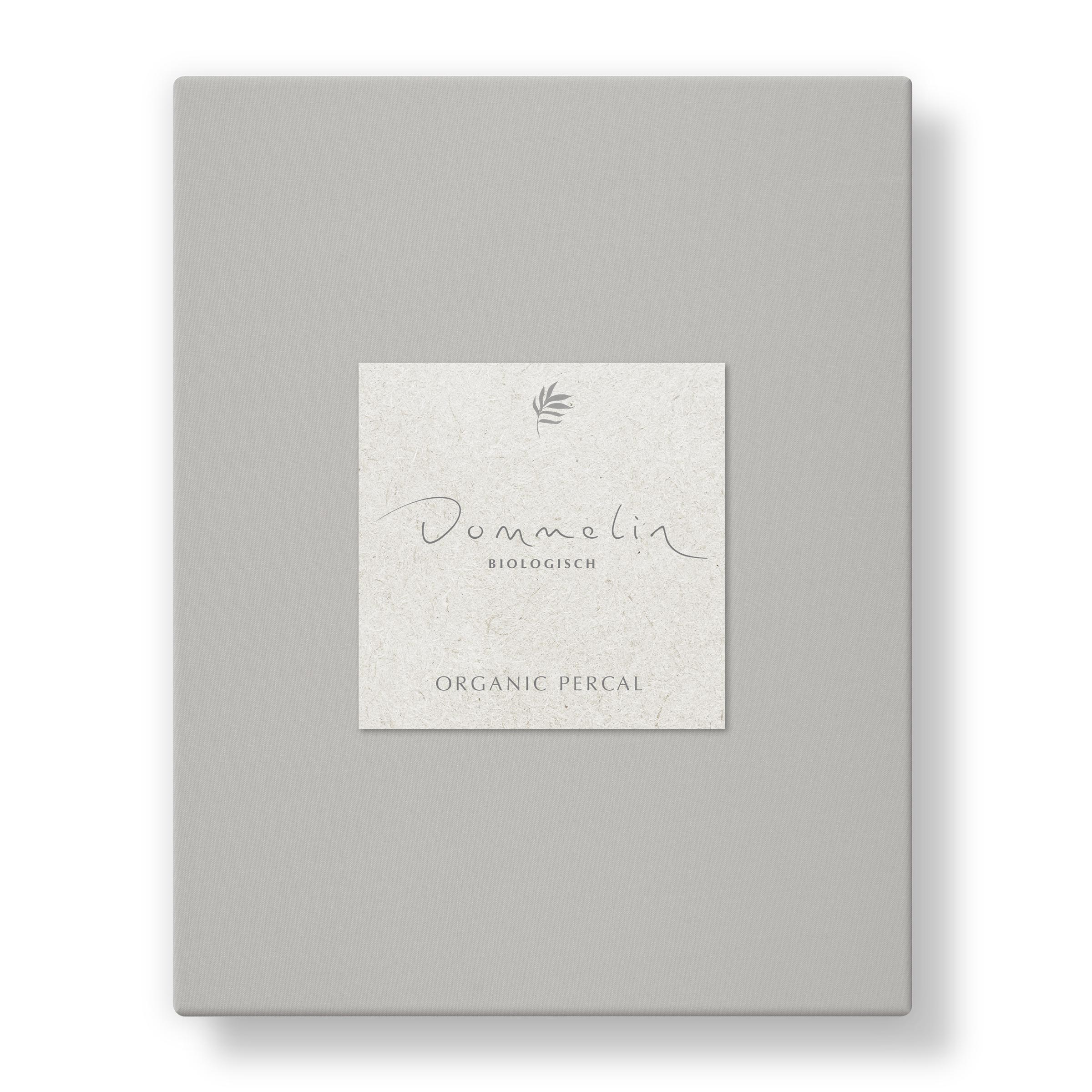 Dommelin Split Topper Hoeslaken Organic Percal 200TC Platinum