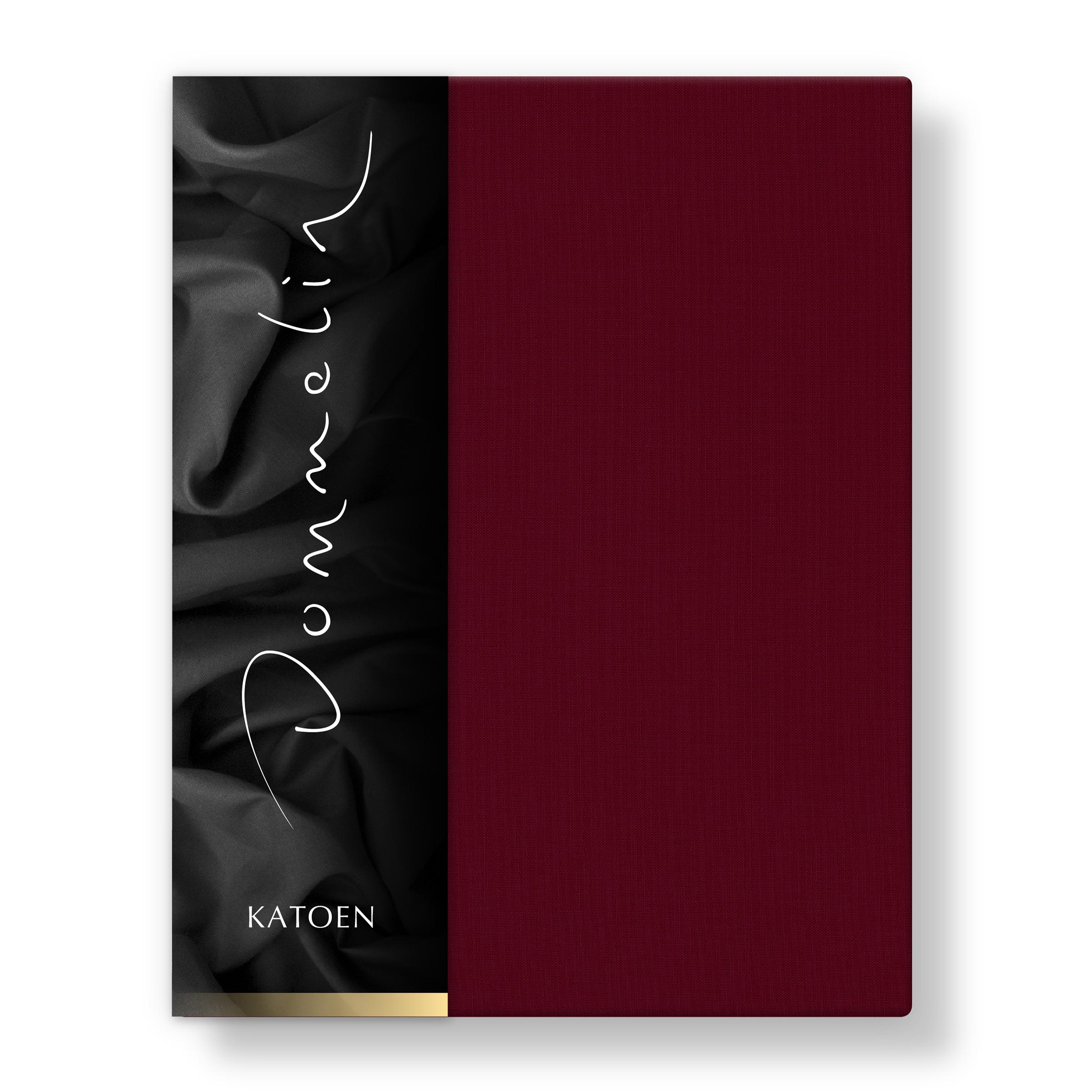 Dommelin Hoeslaken Hoge Hoek Katoen 180TC Bordeaux Dommelin Hoeslaken Hoge Hoek Katoen 180TC Bordeaux